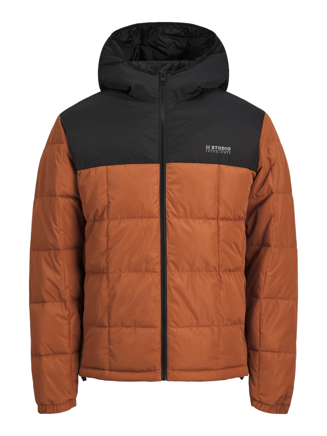 Steppjacke »JJBEN SQUARE HOOD JACKET«, mit Kapuze