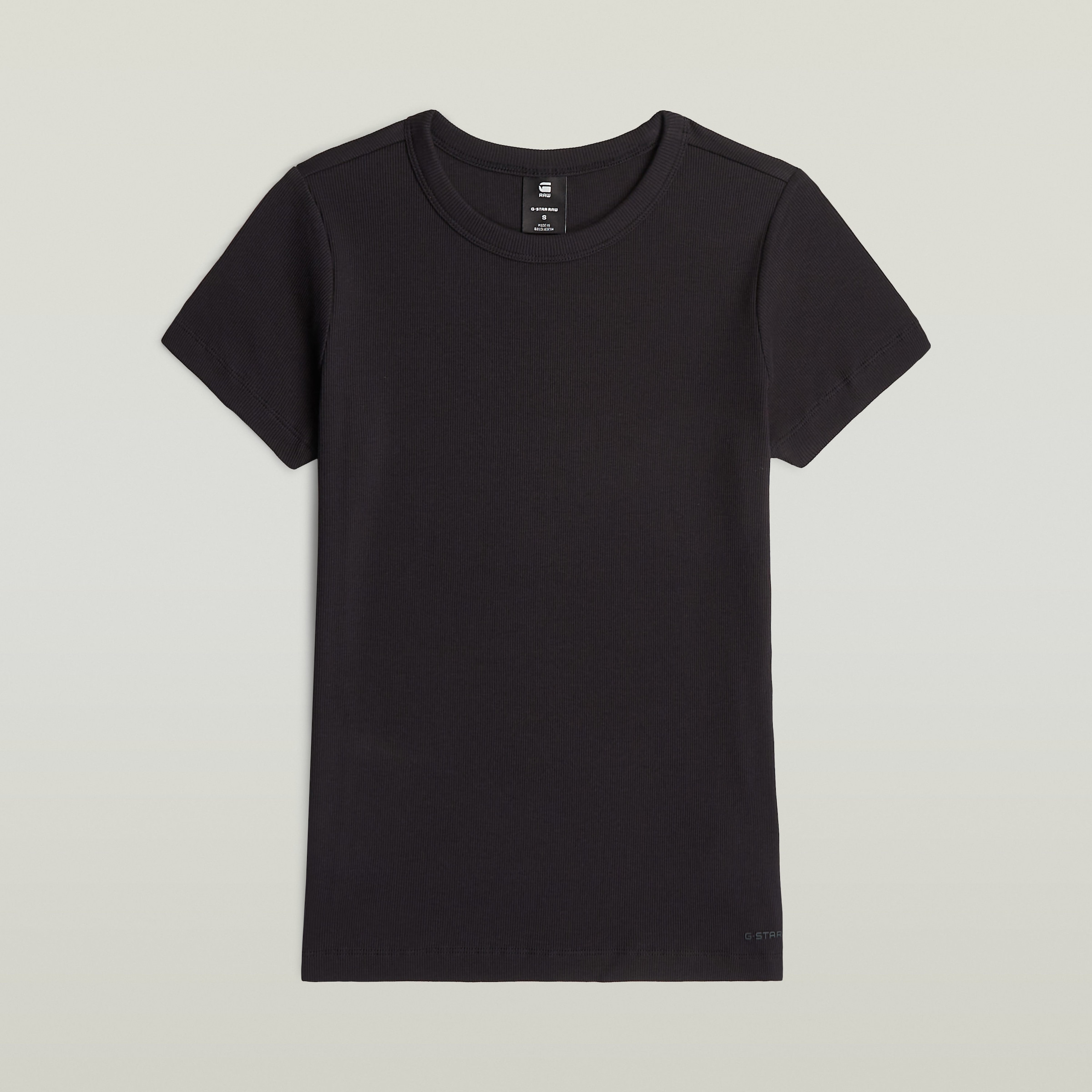 G-STAR T-Shirt »Slim Rib Wmn« in Rundhalsform