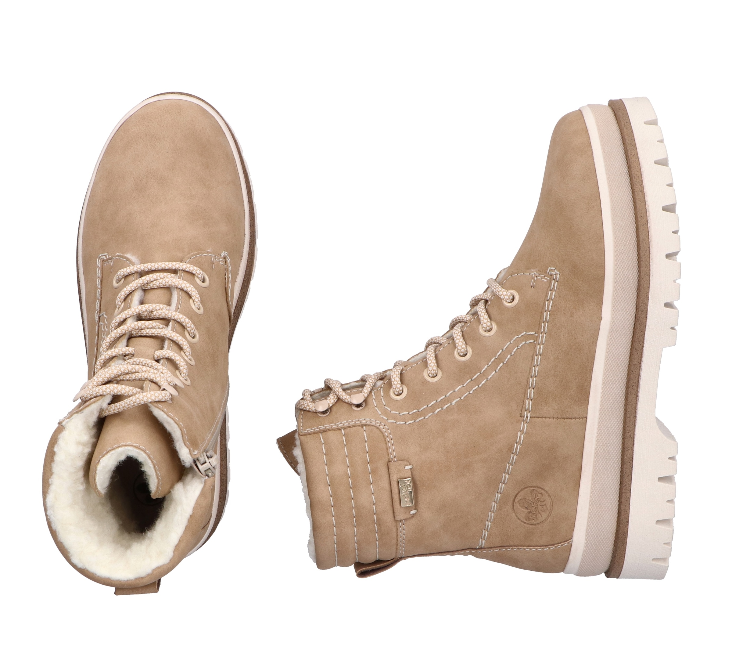 Rieker Winterstiefelette  Plateauboots, Winterboots, Stiefelette mit riekerTEX-Membran