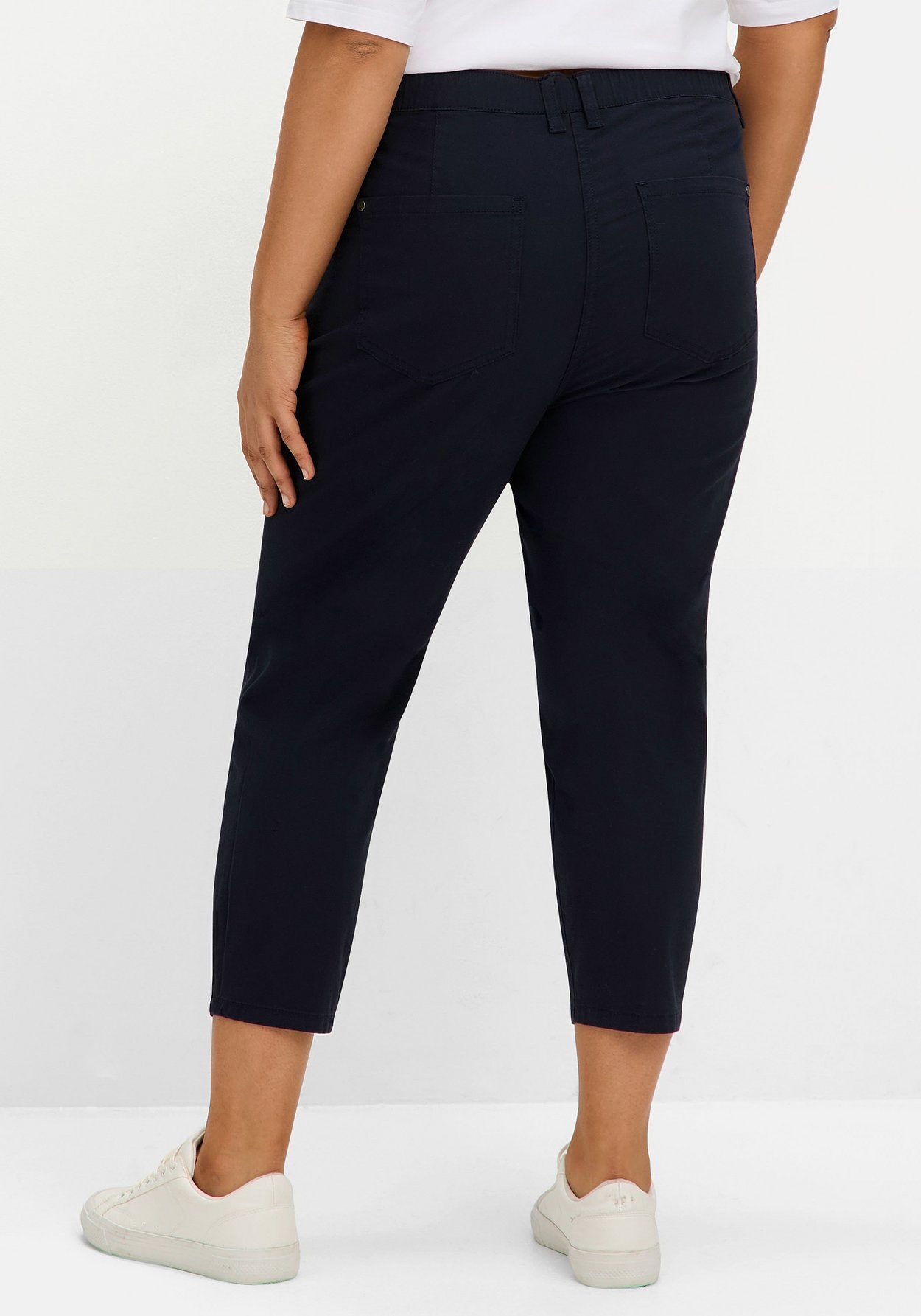 Sheego 7/8-Hose »7/8-Hose mit Gummibund«