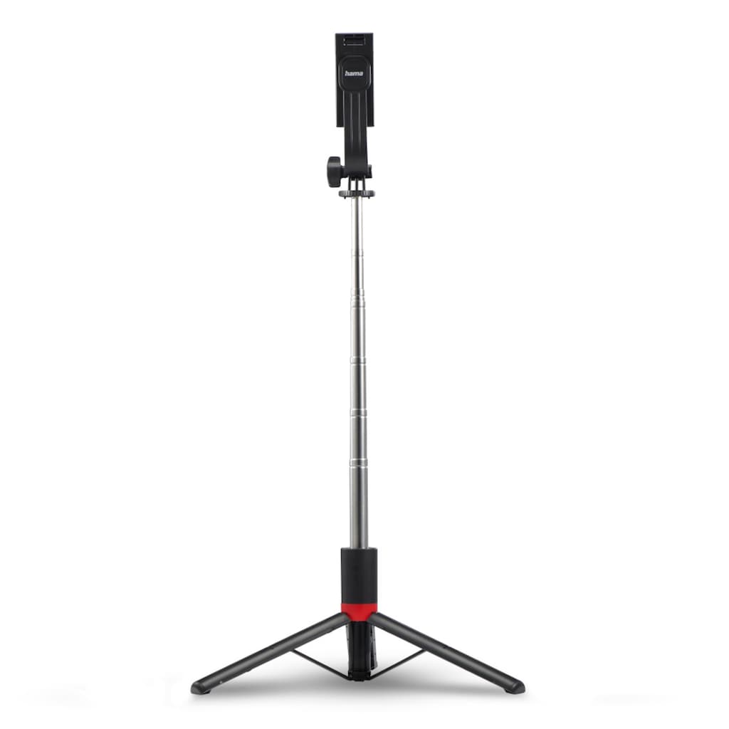 Hama Selfie-Stick »Selfie Stick Stativ für Handy groß, Bluetooth® Fernauslöser, schwarz«, (1 St.)