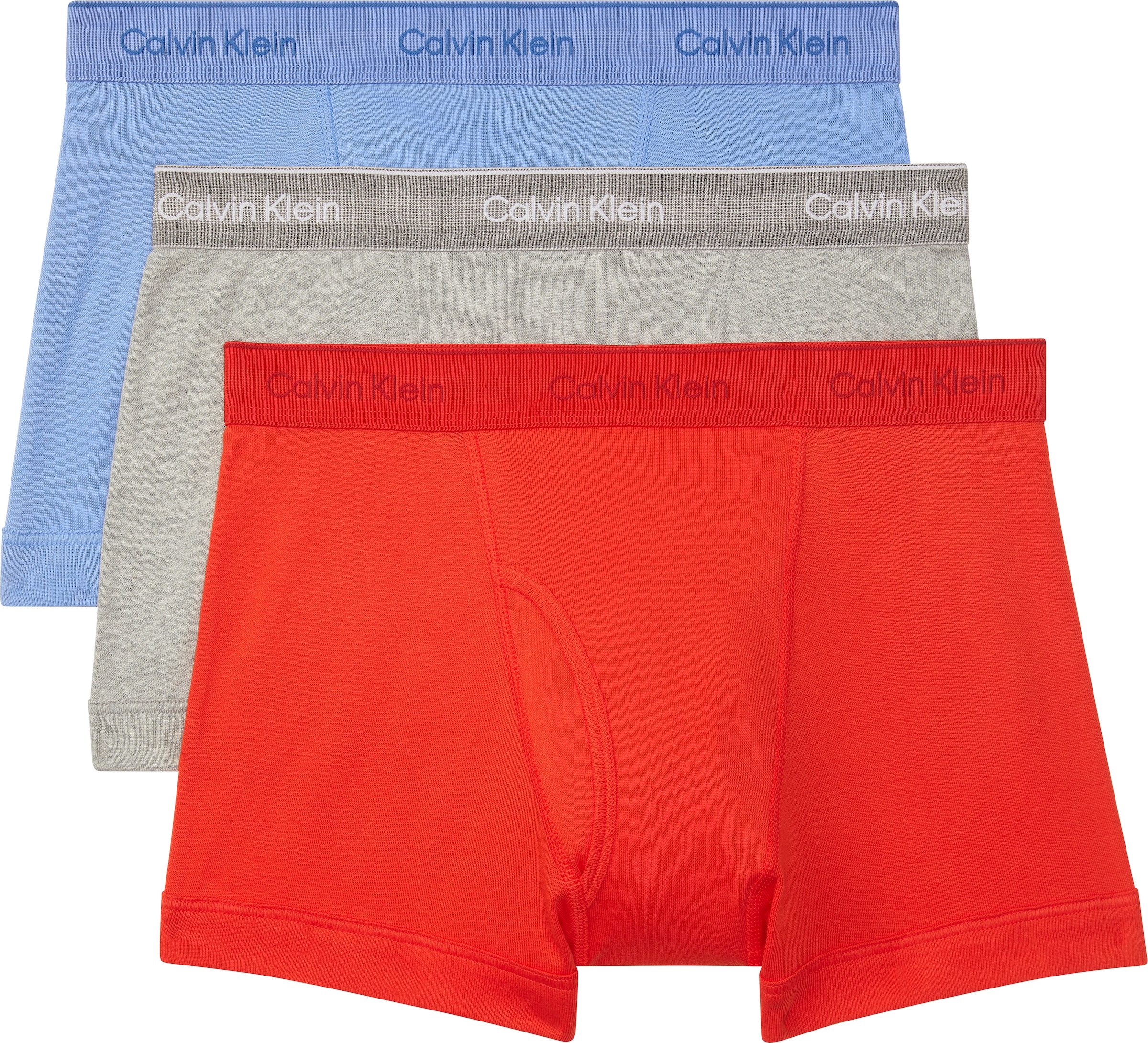 Calvin Klein Underwear Trunk »TRUNK 3PK« Packung, 3er-Pack,  mit Logo-Elastikbund