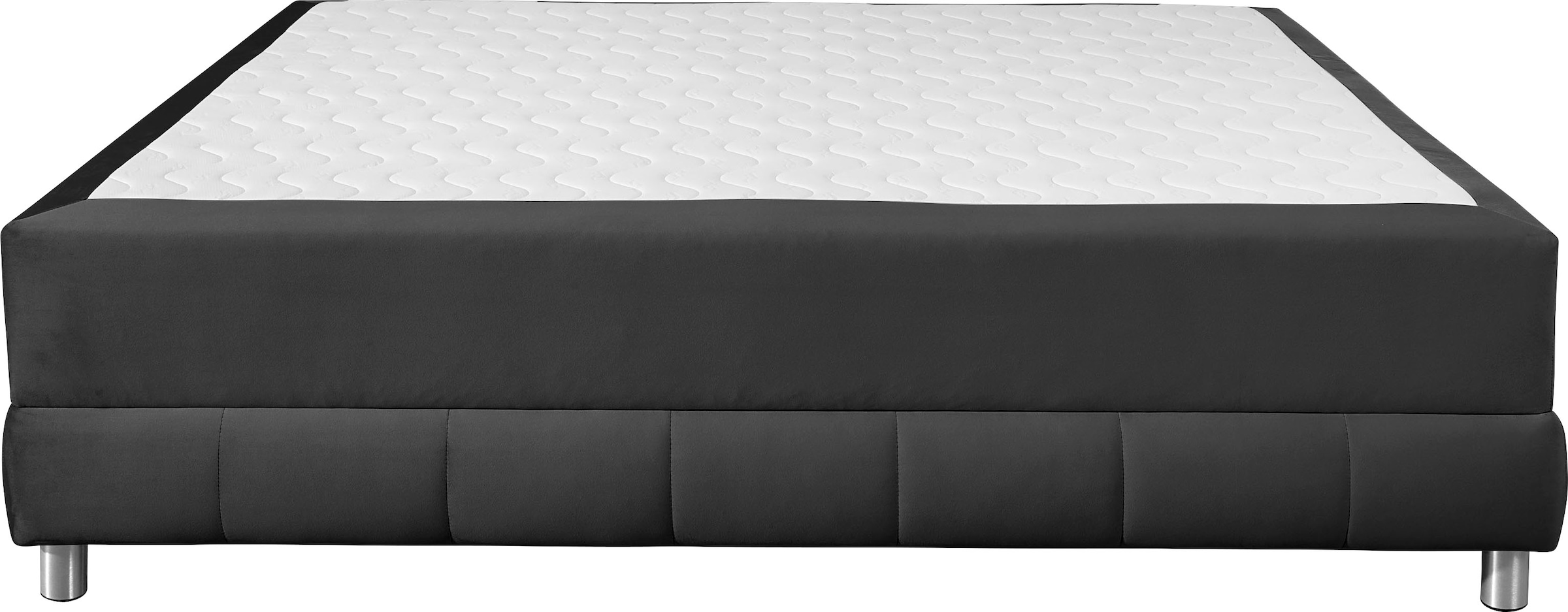 INOSIGN Boxspringbett »Vaasa«, für Dachschrägen geeignet, inkl. Bettkasten und Topper