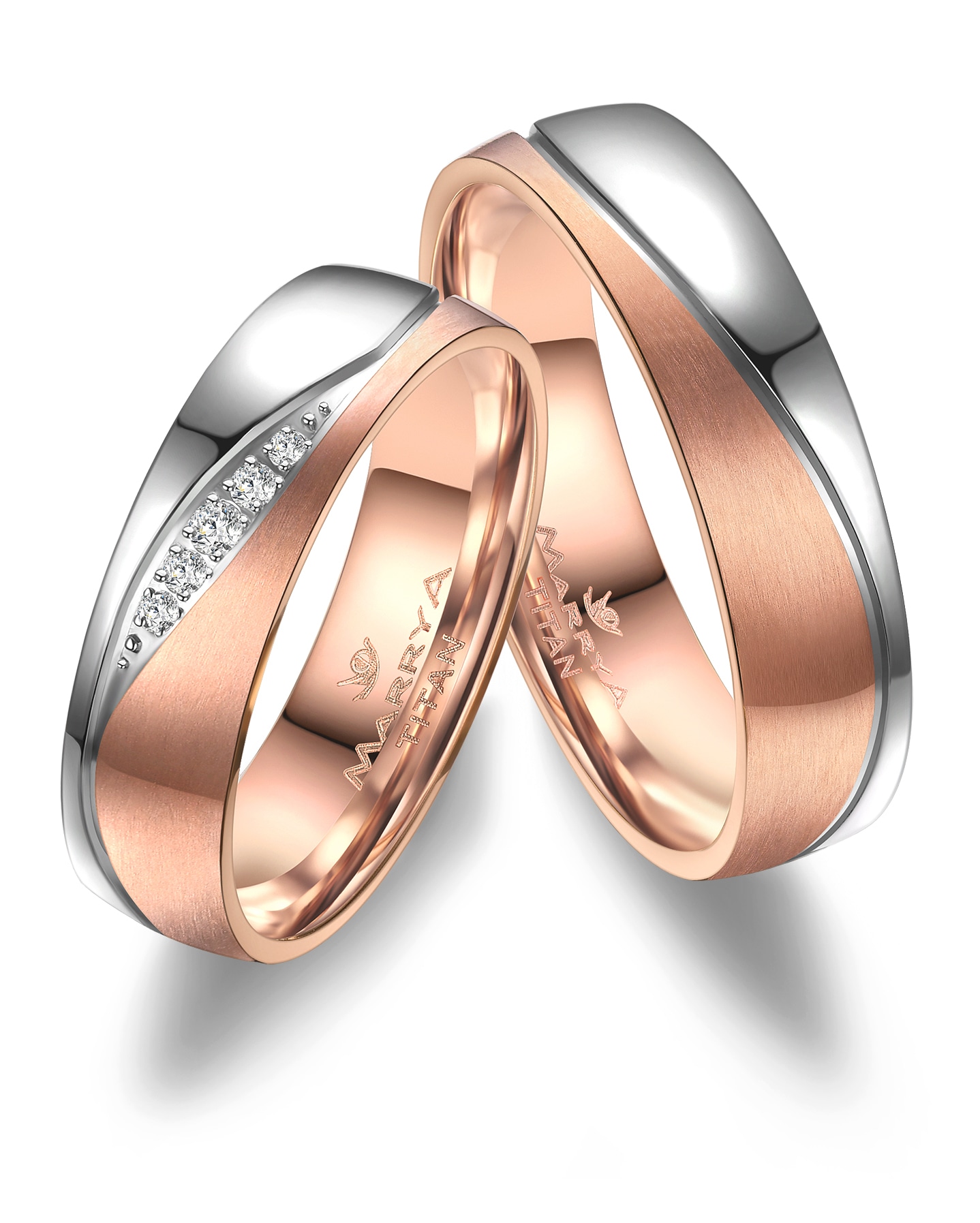 Partnerring »Titan Ringe Trauringe Eheringe Partnerringe«