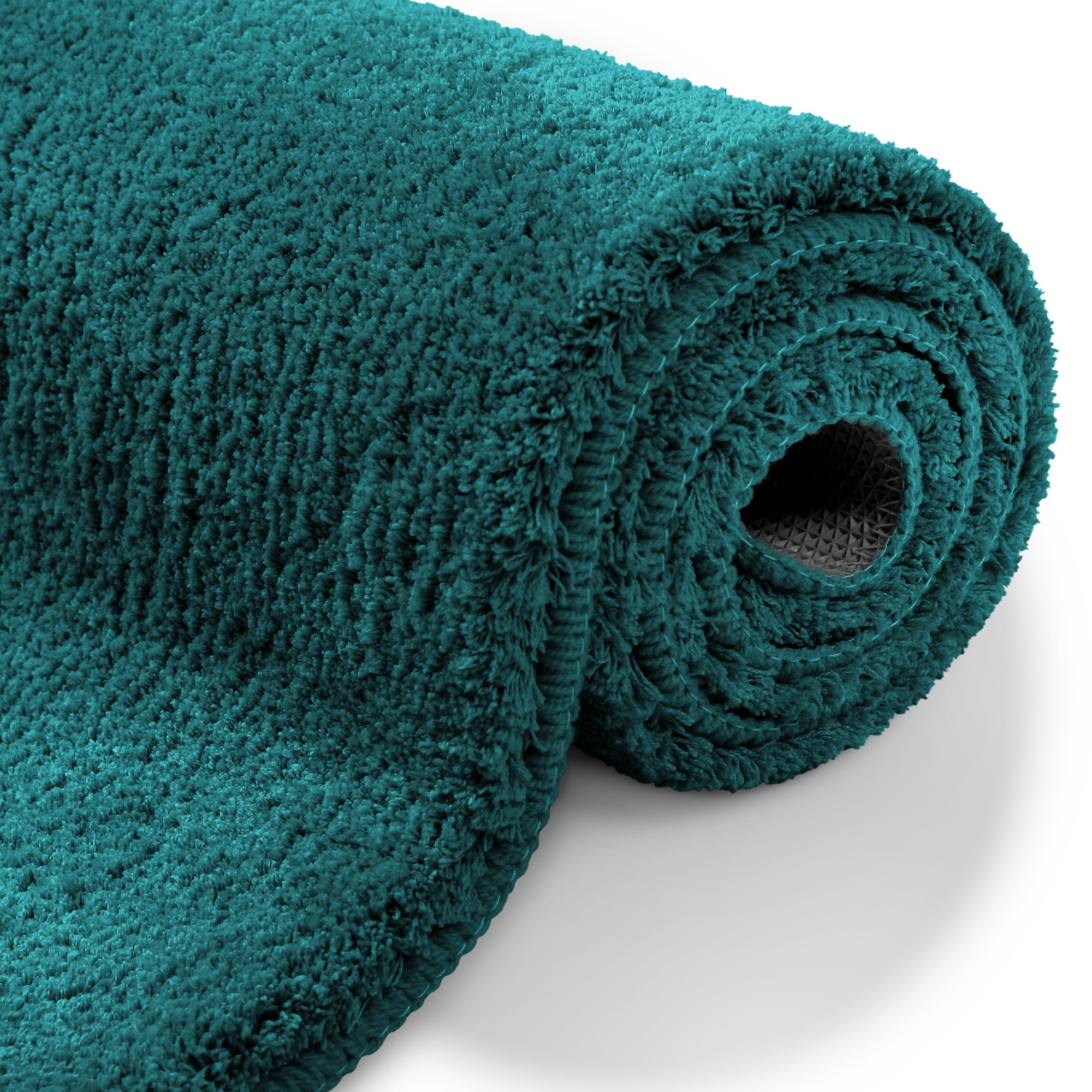 OTTO home Badematte »Neele«, rutschhemmend beschichtet, schnell trocknend, Badteppich, getuftet, modern, Uni, antirutsch, flauschig, hochflor