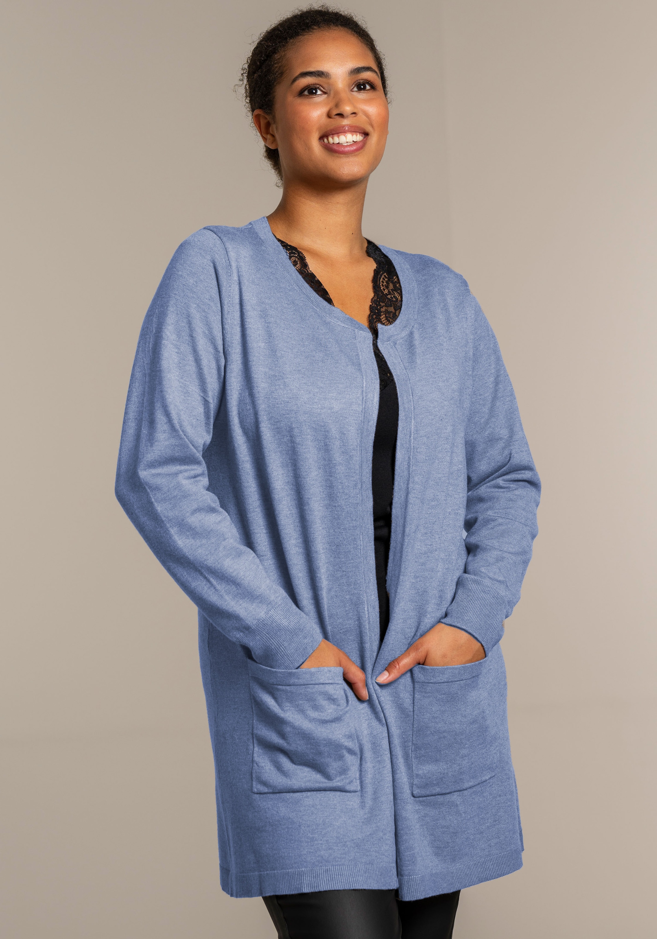 SANDGAARD Cardigan »Helsinki« ohne Verschluss