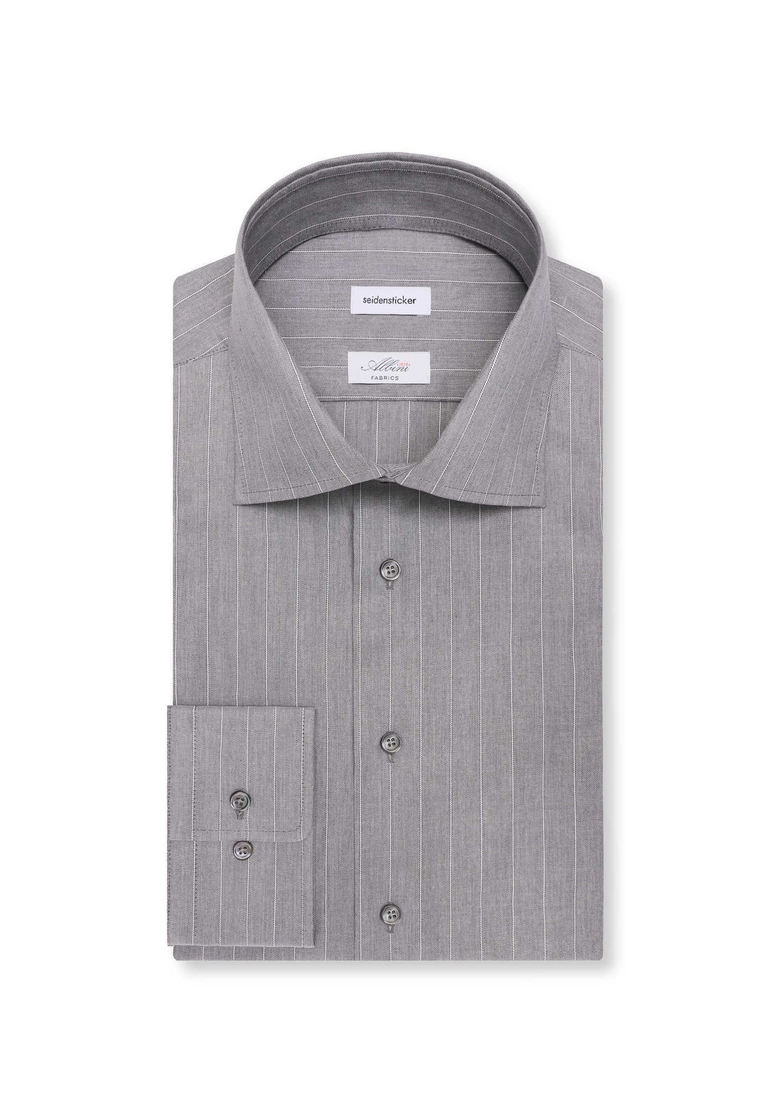 seidensticker Businesshemd »Schwarze Rose« Regular 1/1 Kentkragen Gestreift