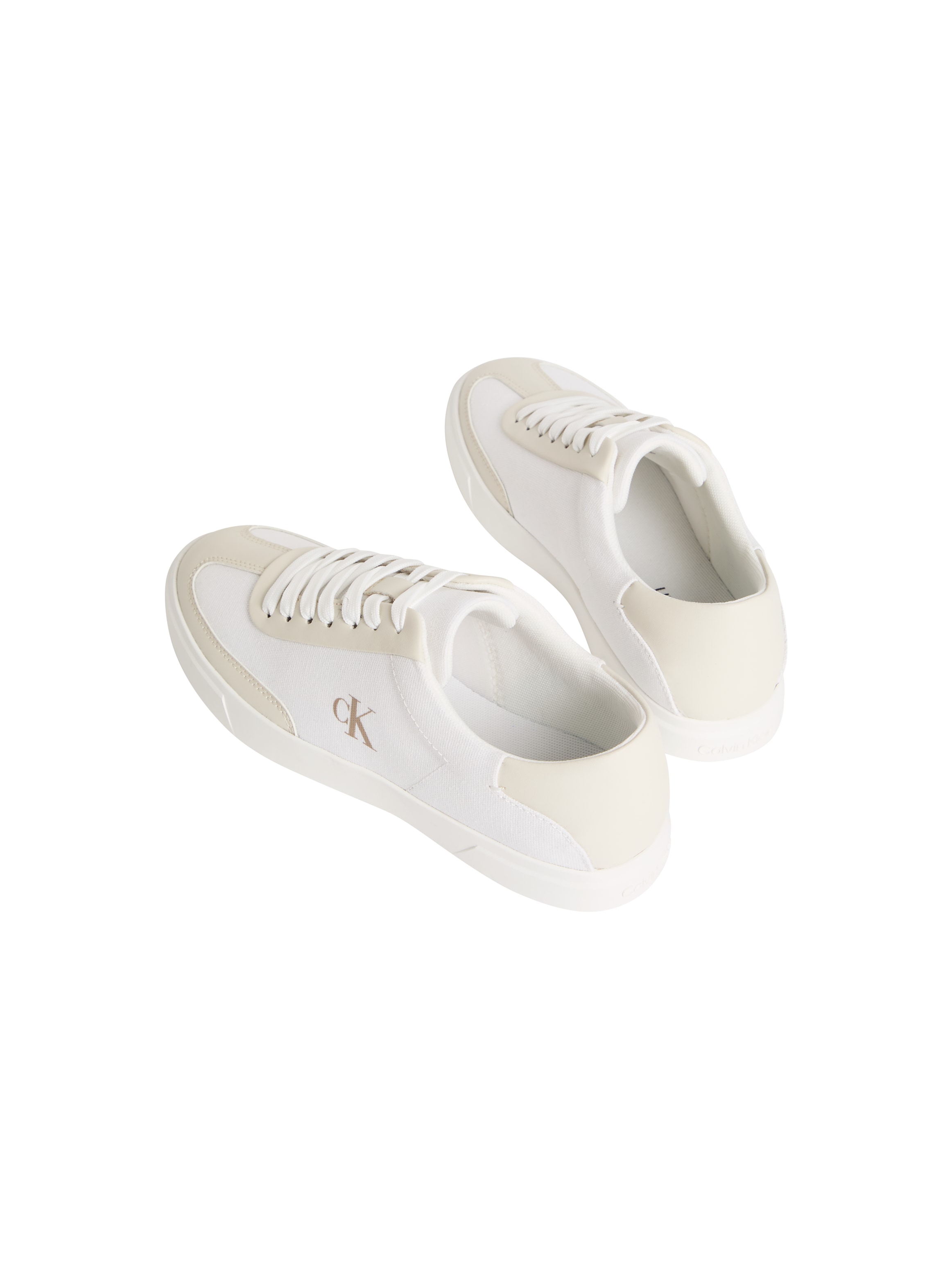 Calvin Klein Plateausneaker »LOW PRO CUPS WT CANV MG«  Schnürschuh, Halbschuh, Freizeitsneaker mit seitlichem CK-Logo