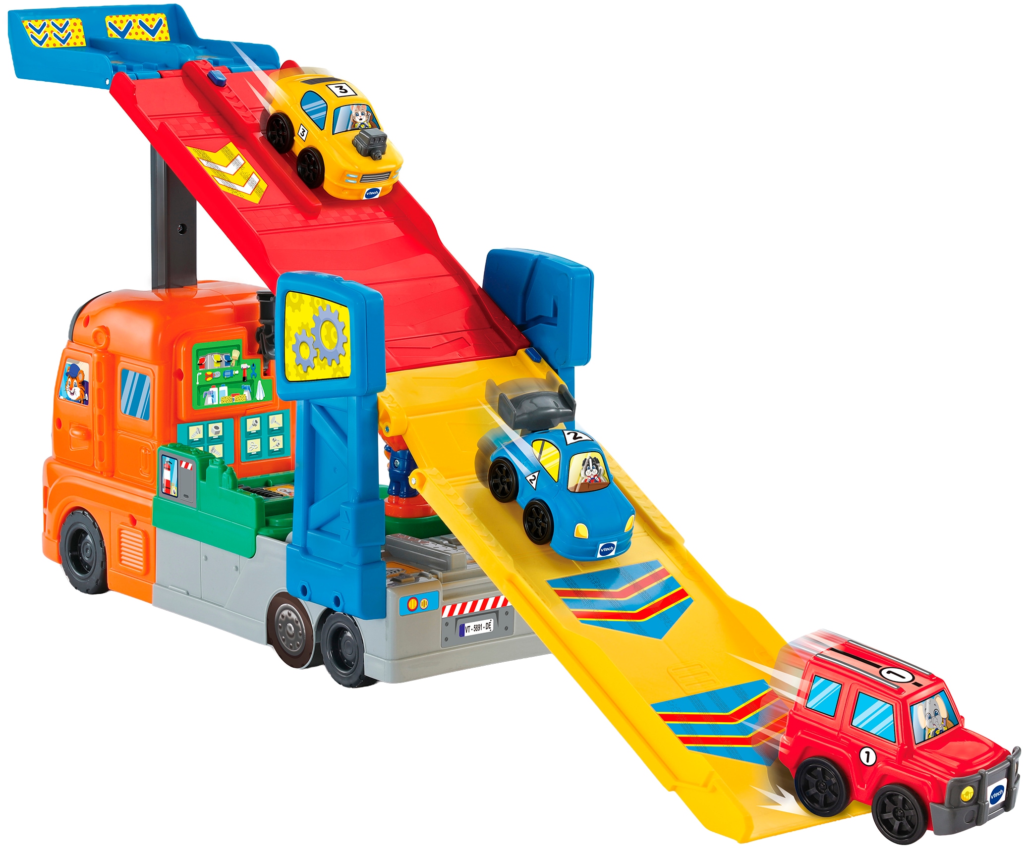 Vtech® Spielzeug-Abschlepper »Tut Tut Baby Flitzer, 3-in-1 Abschleppdienst«