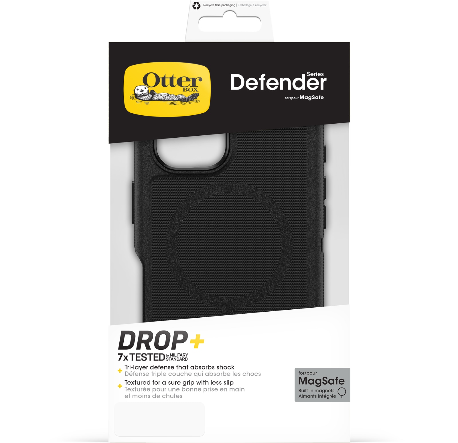Otterbox Handyhülle »Defender mit MagSafe für Apple iPhone 16« Smartphones Backcover, Schutzhülle, Handyschutzhülle, Case, Schutzcase, stoßfest