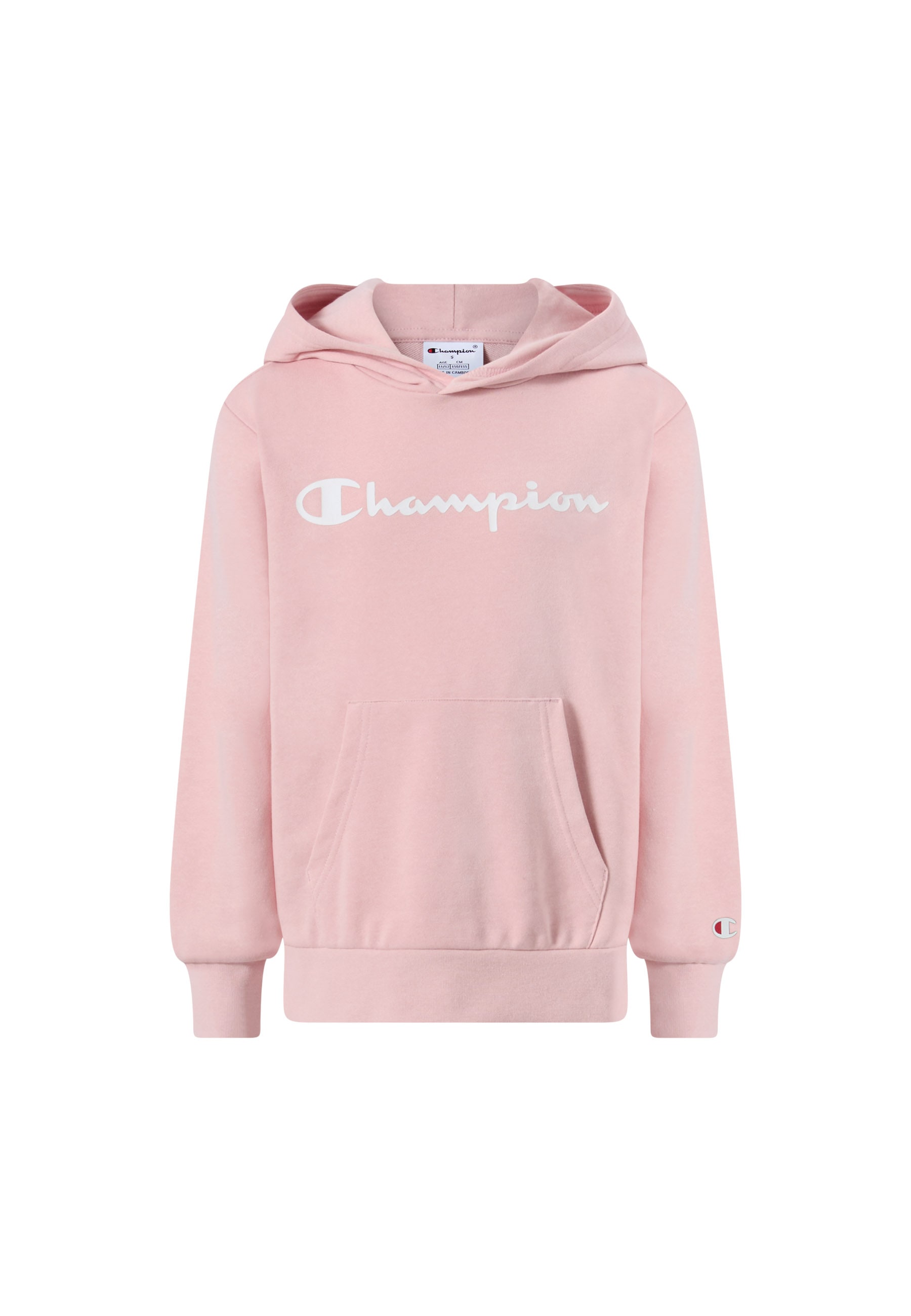Champion Kapuzensweatshirt »ICONS CONTRAST Terry Hoodie«, für Kinder, sportlicher Stil, aus Baumwolle und Polyester
