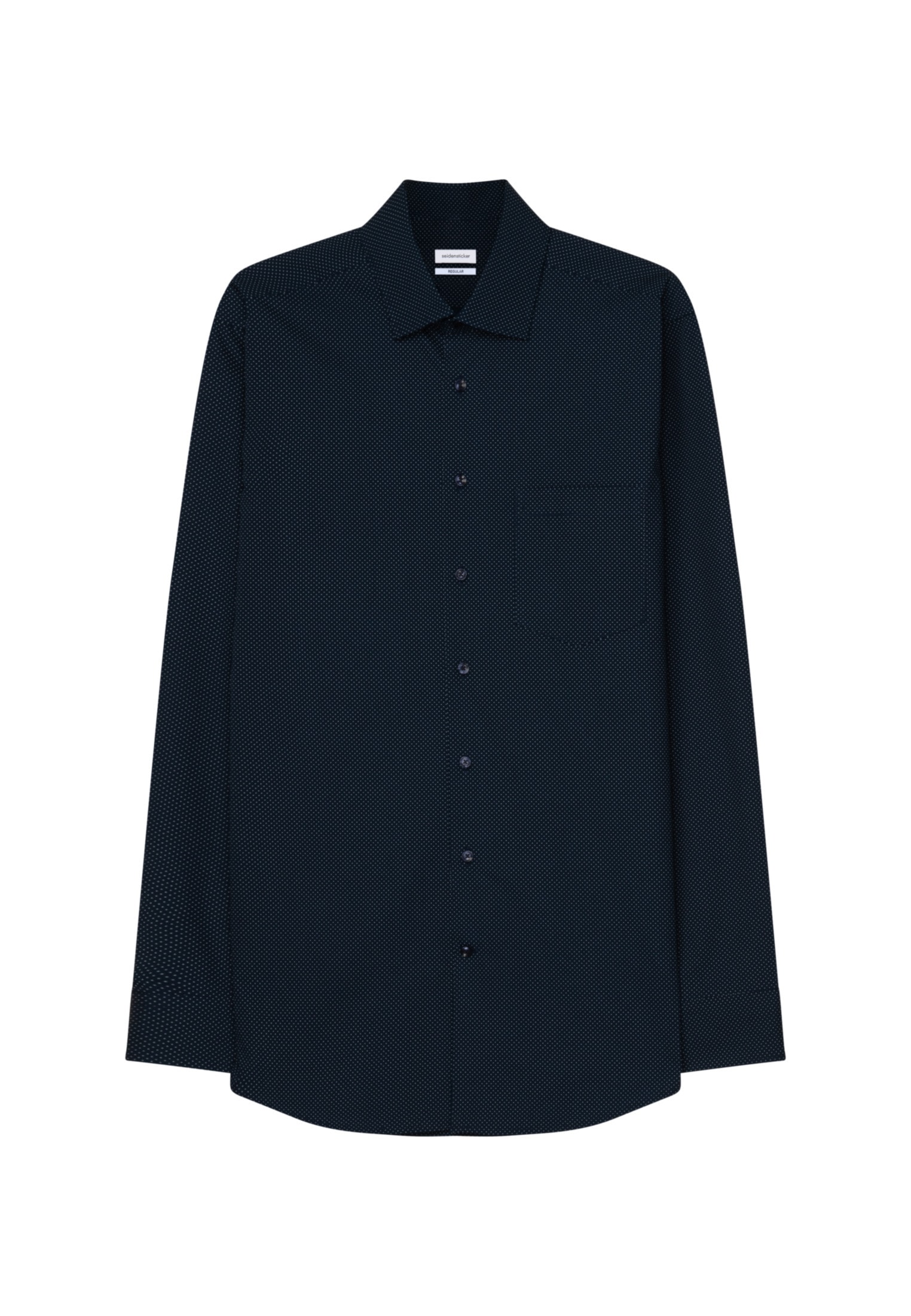 seidensticker Businesshemd »Regular« Regular Langarm Kentkragen Punkte
