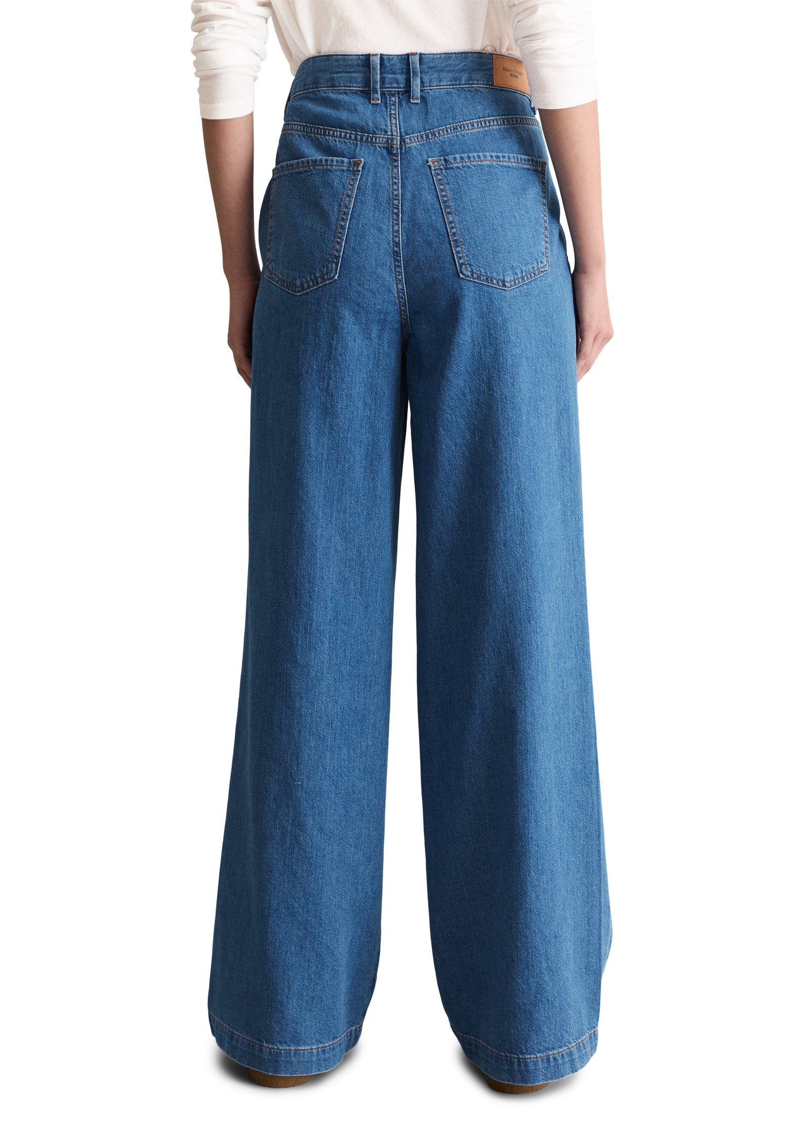 Marc O'Polo DENIM Weite Jeans »Model Tomma« High Pleated Waist, Wide Leg