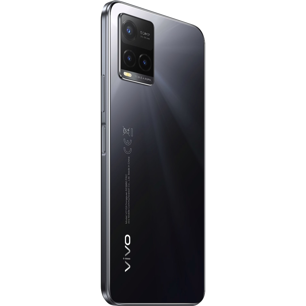 Vivo Smartphone »Y33s«, mirrow black, 16,73 cm/6,59 Zoll, 128 GB Speicherplatz, 50 MP Kamera