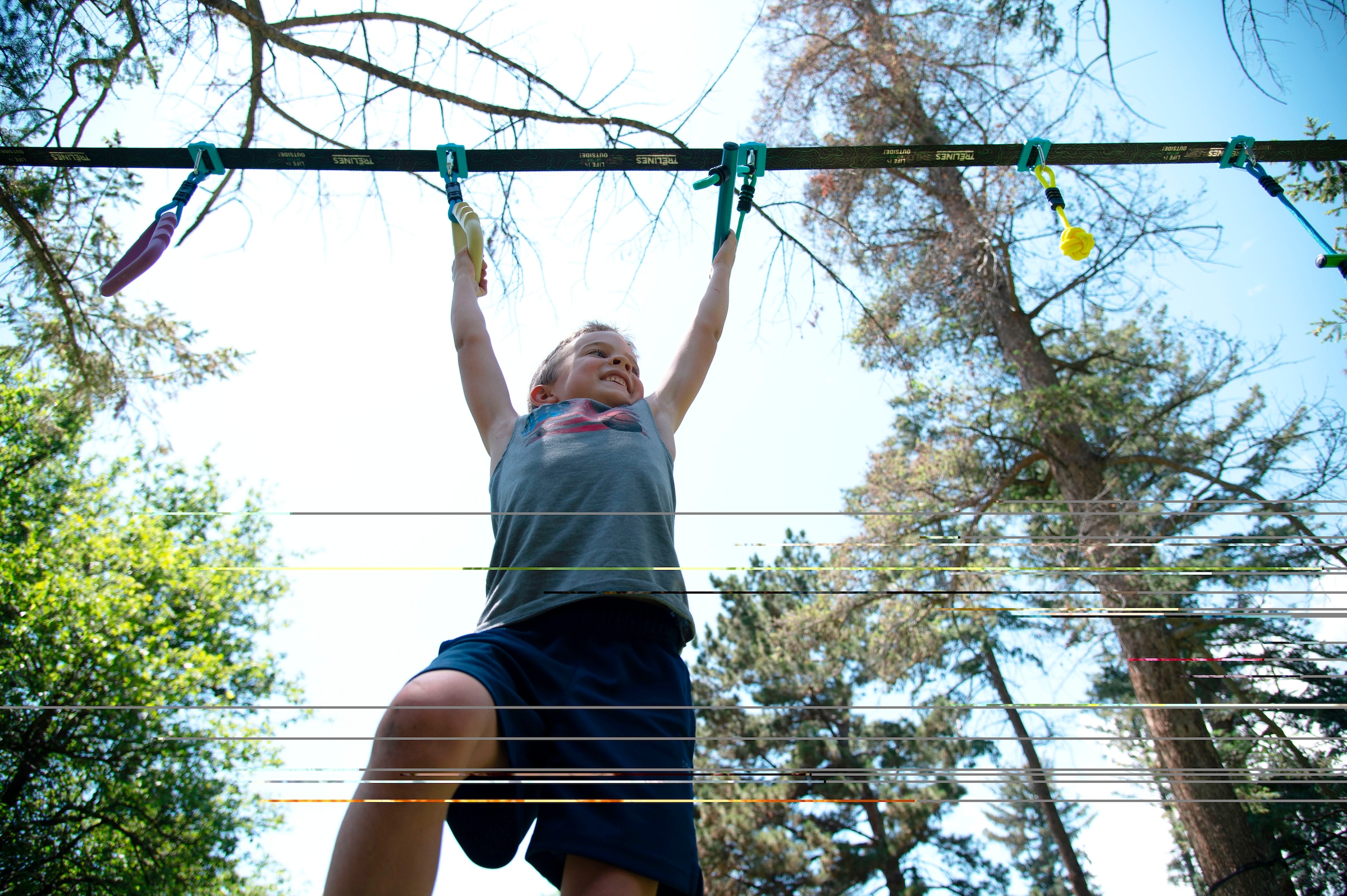 TRELINES Einzelschaukel »Ninja Abenteuer Kletter-Set, 10 Meter«