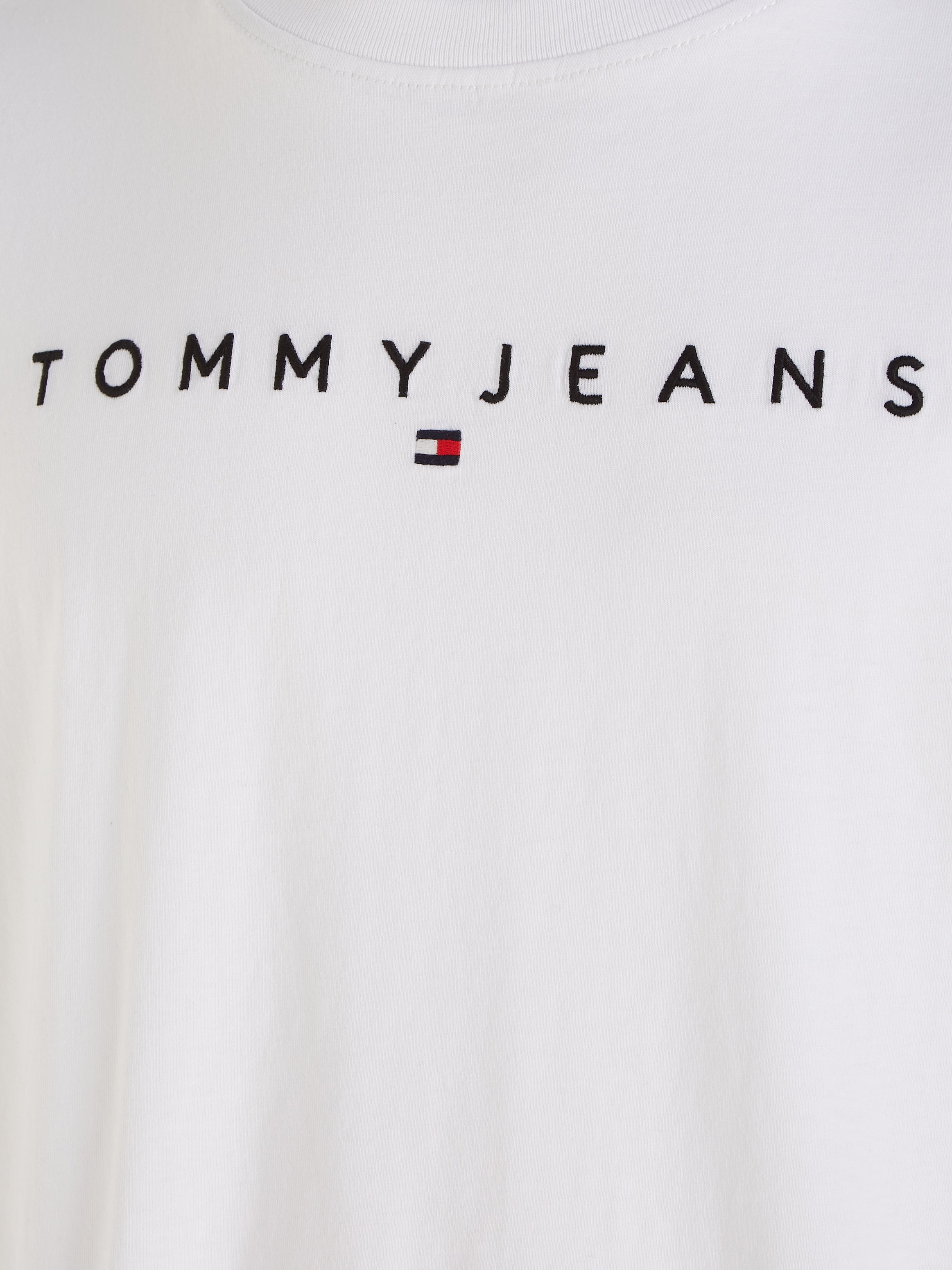 Tommy Jeans Plus T-Shirt »TJM REG LINEAR LOGO TEE EXT«, mit Tommy Jeans Logo-Schriftzug