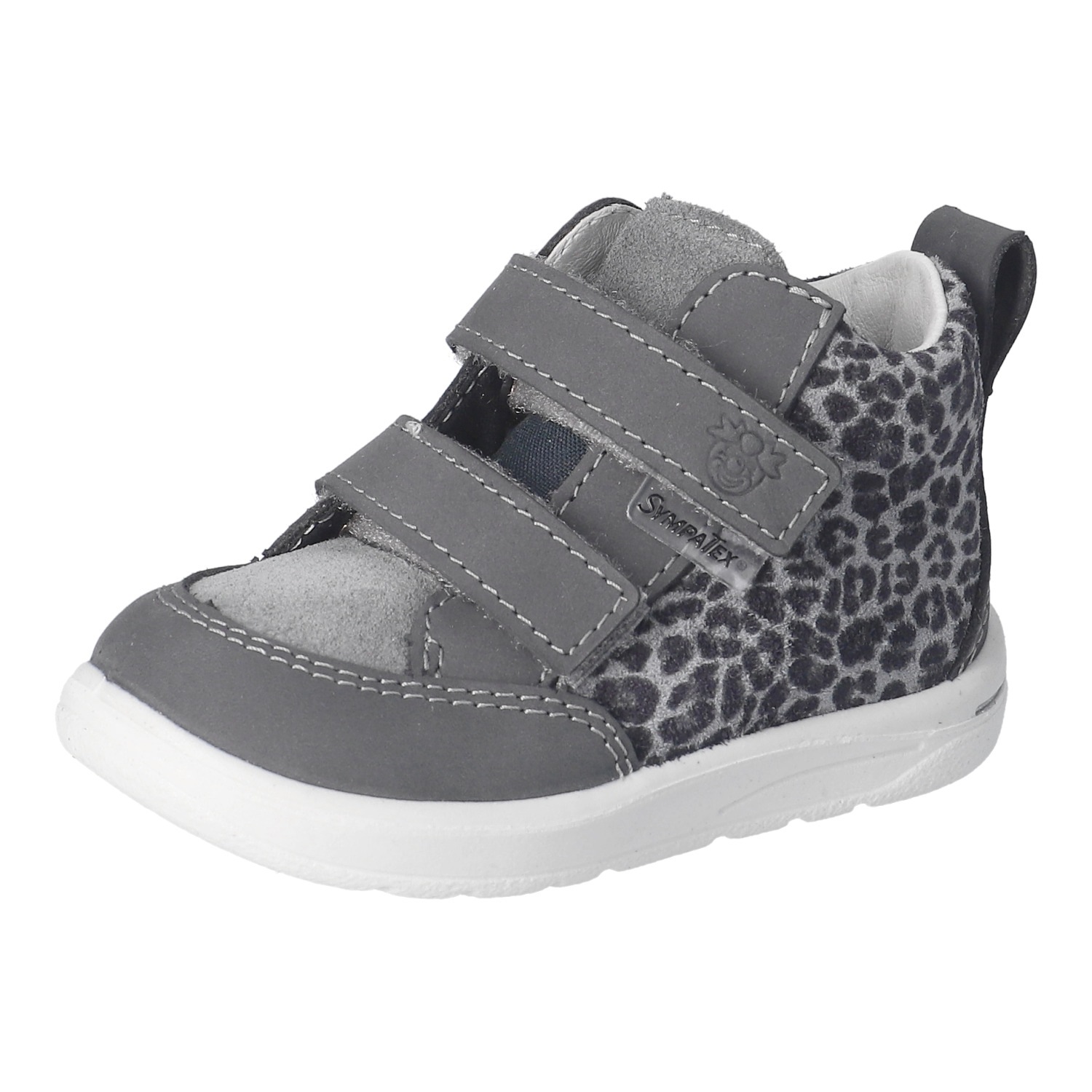 PEPINO by RICOSTA Sneaker »LIA, WMS: mittel«  Klettschuh, Babyschuh mit Kontrastbesatz, Größenschablone zum Download