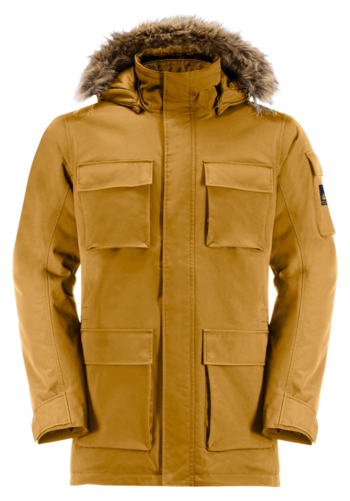 Jack Wolfskin Parka »GLACIER CANYON PARKA«, mit Kapuze