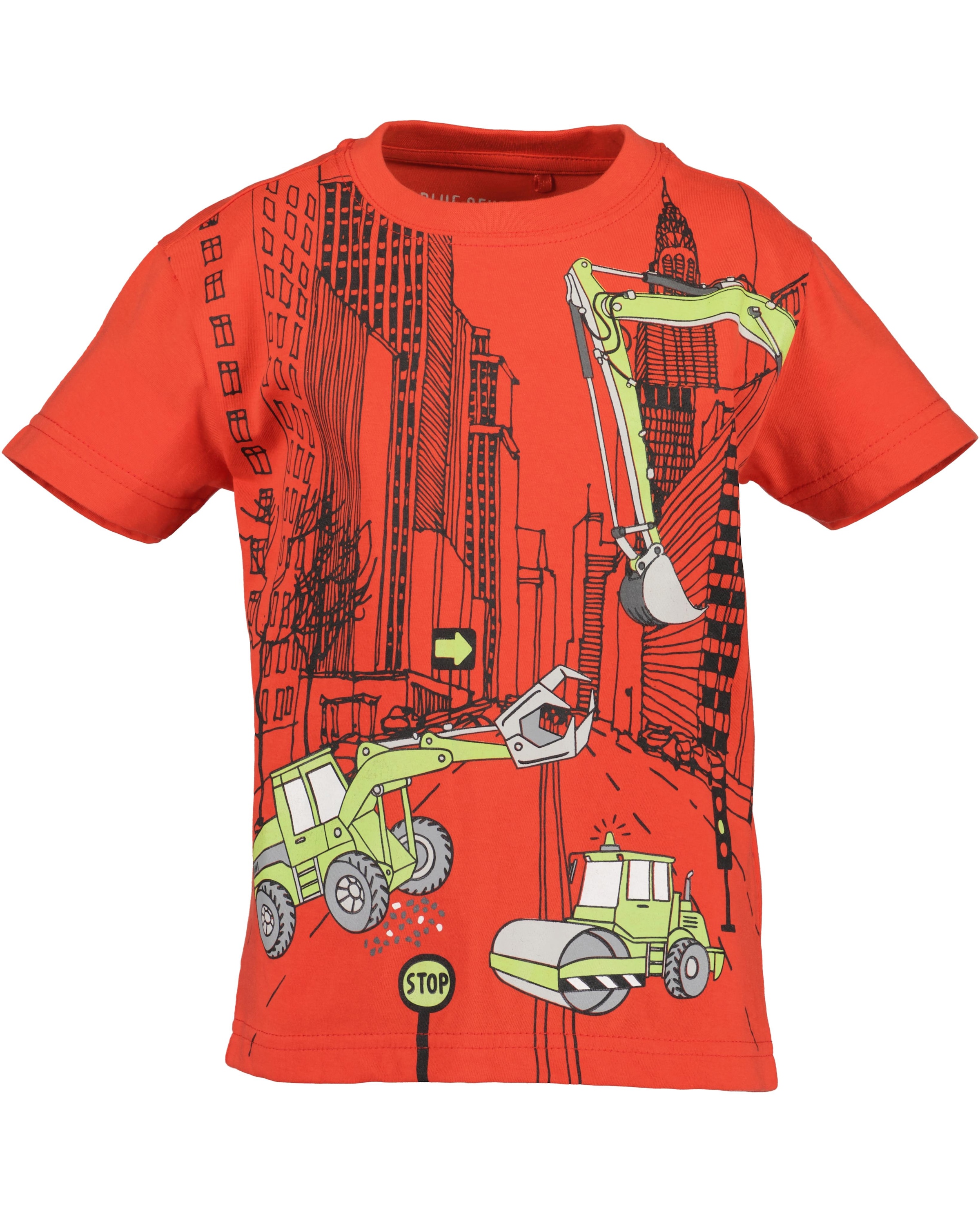 Blue Seven Kurzarmshirt Packung, 2 Stk. mit coolen Frontmotiven