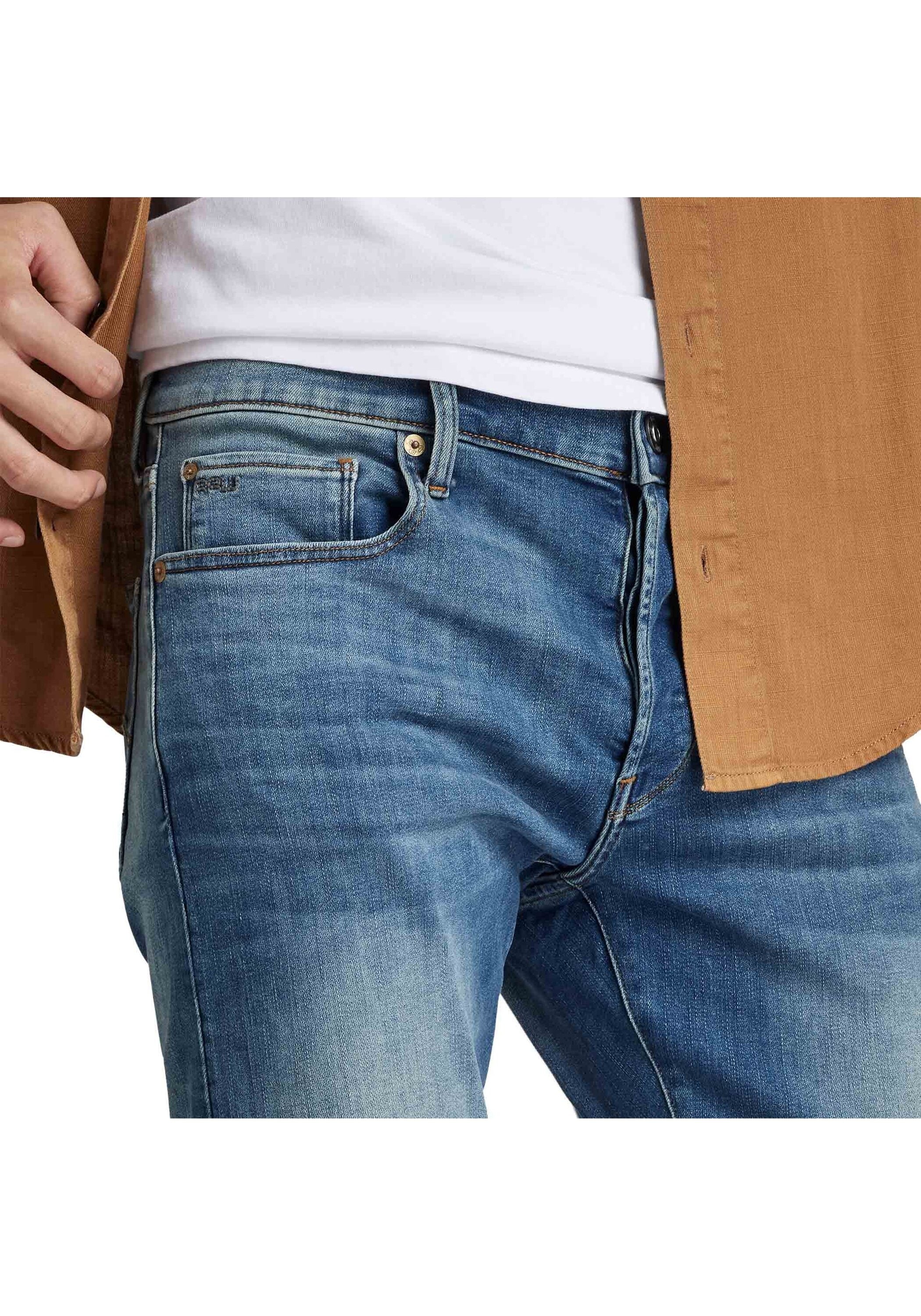 G-STAR Regular-fit-Jeans »Jeans 3301 Slim Vintage Medium Aged«