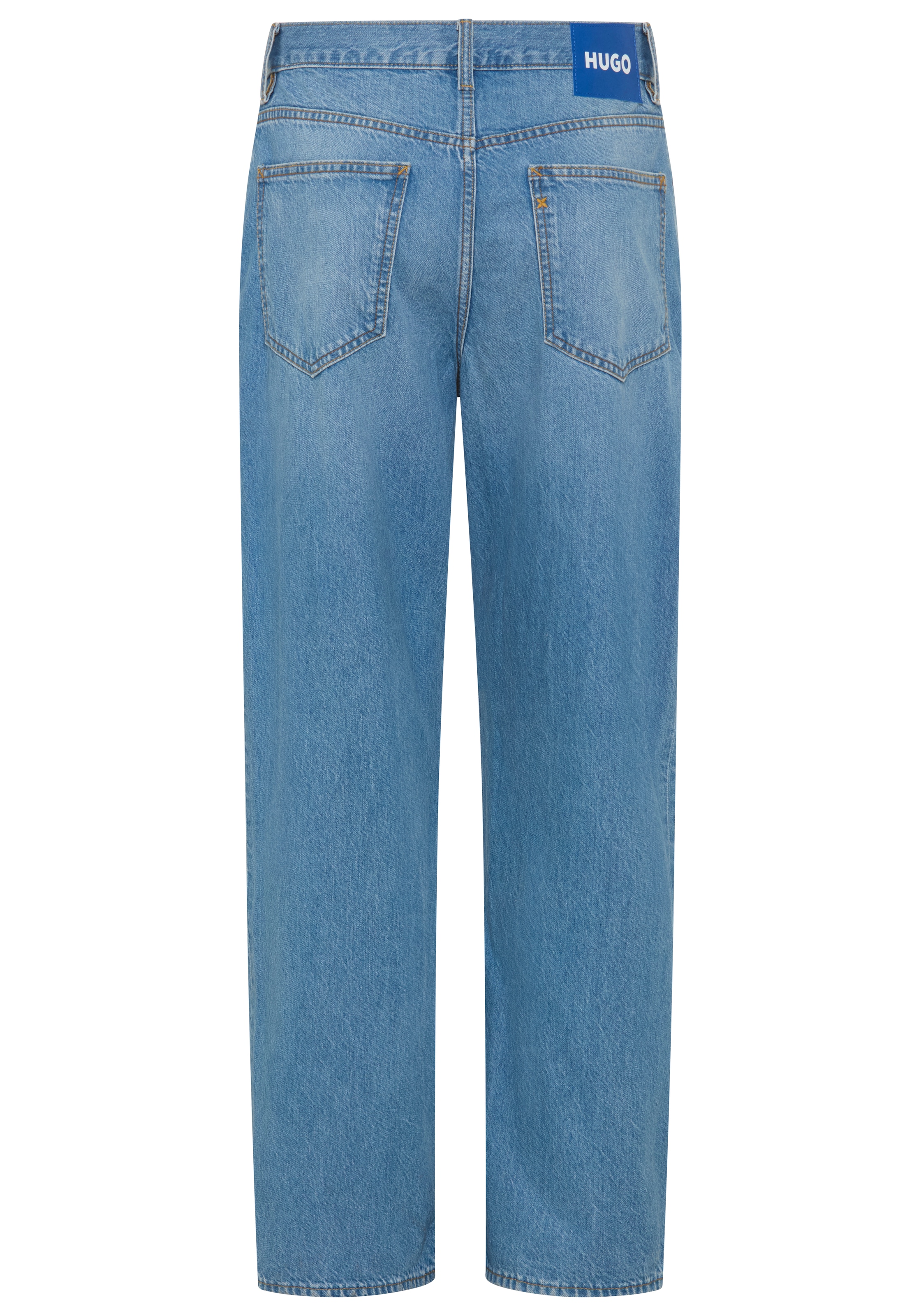 HUGO 5-Pocket-Jeans »Nate« Baggy Fit, stone washed