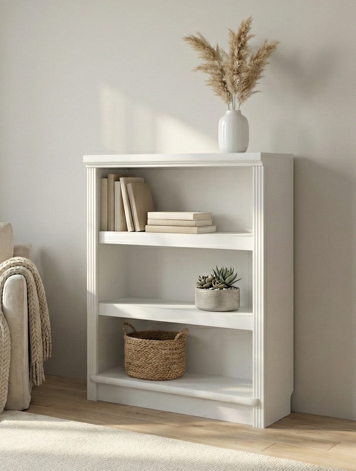 OTTO home Standregal »Soeren Regal Bücherregal B/T/H: 80/29/97 cm« massive Kiefer, FSC®-zertifiziert