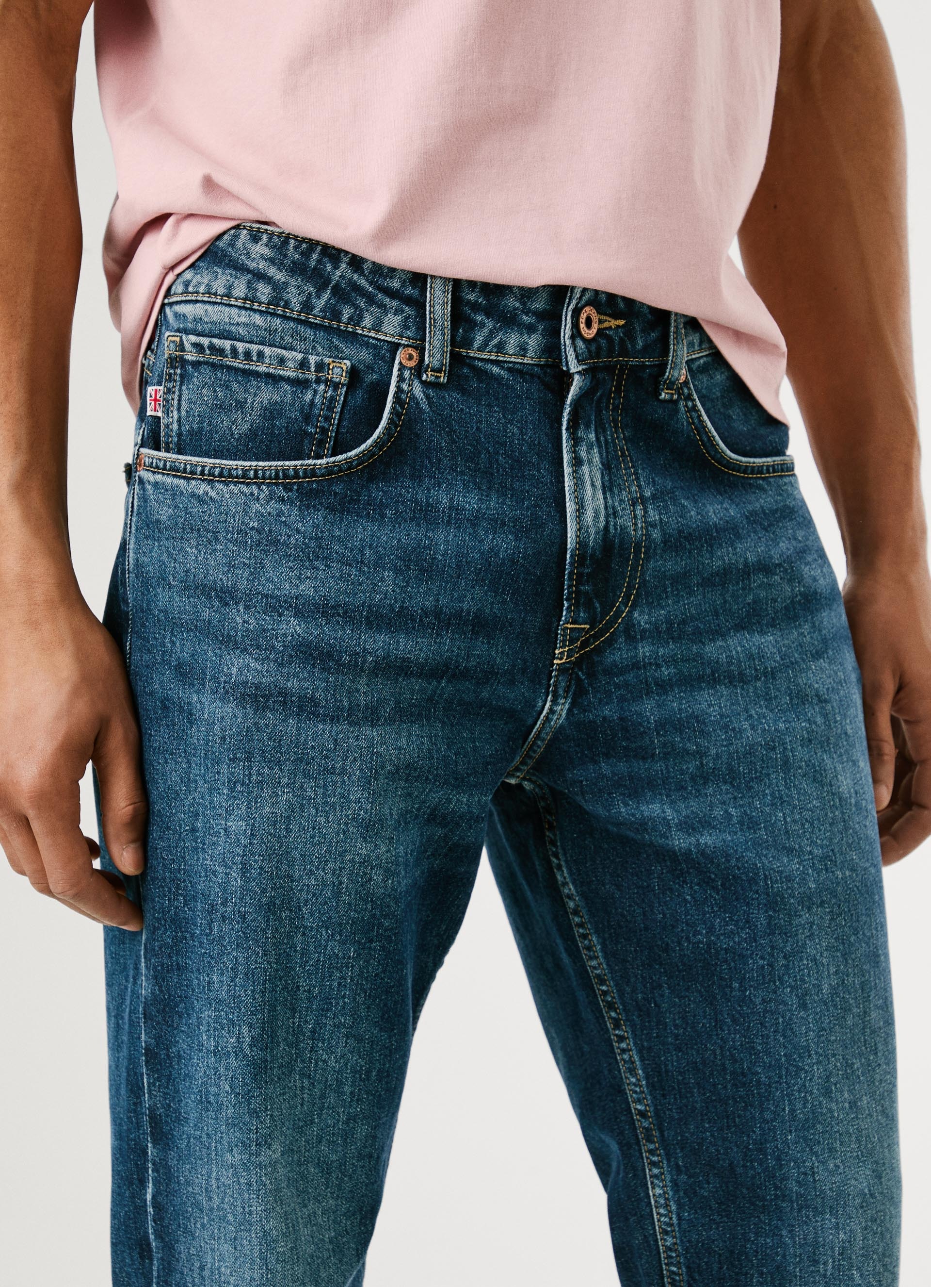 Pepe Jeans Straight-Jeans »STRAIGHT JEANS CASH«, im 5-Pocket-Stil