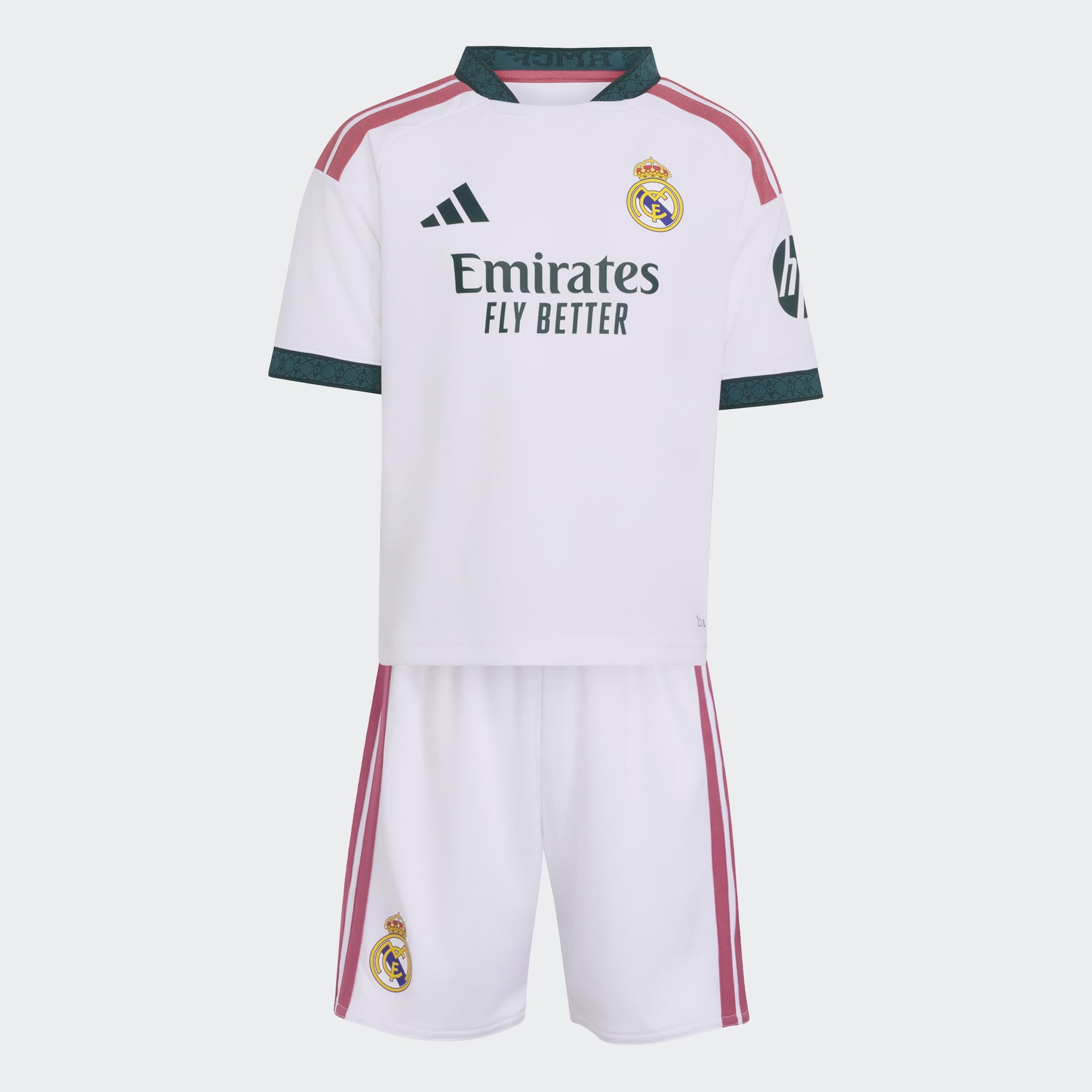 adidas Performance T-Shirt & Shorts »REAL MADRID 26/27 KIDS HEIMSET« für Fußball, mit Climacool Technologie, regulärer Schnitt