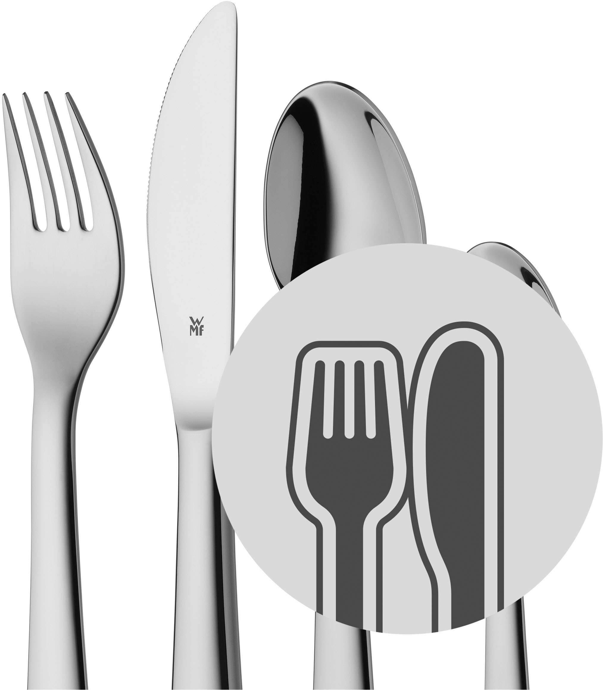 WMF Kinderbesteck »Zwerge«, (Set, 4 tlg.), ab 3 Jahren, hygienisch, säurefest