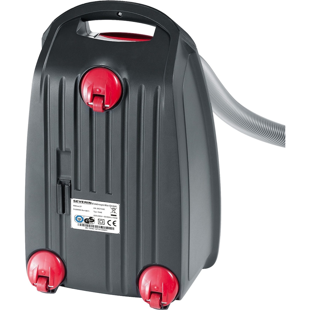 Severin Bodenstaubsauger »S`Power snowwhite BC 7045«, 750 W, mit Beutel