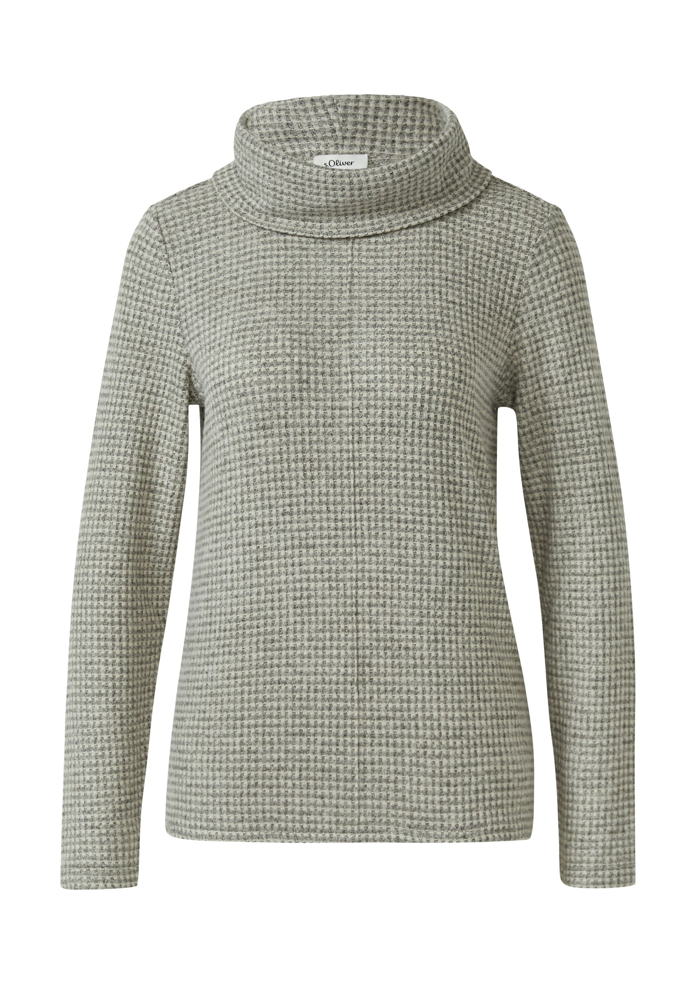 s.Oliver Langarmshirt mit Rollkragen