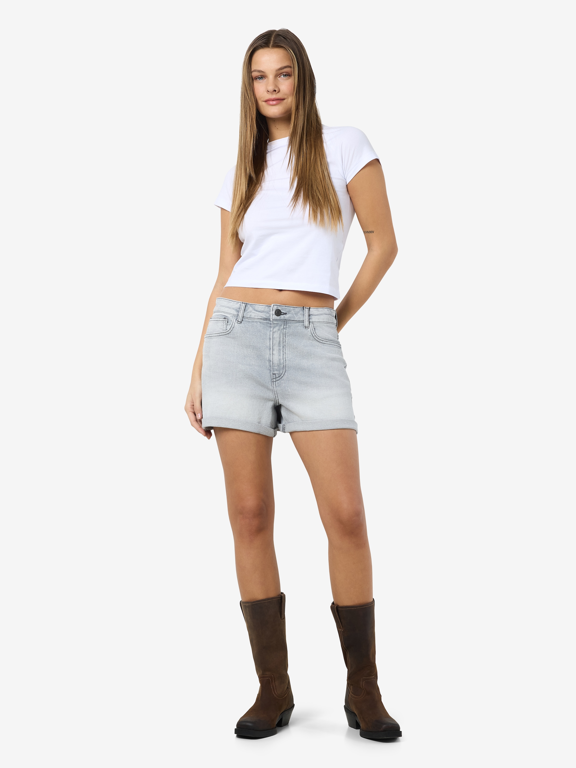Noisy may Jeansshorts »NMMONI HW DNM SHORTS AZ277LG NOOS«