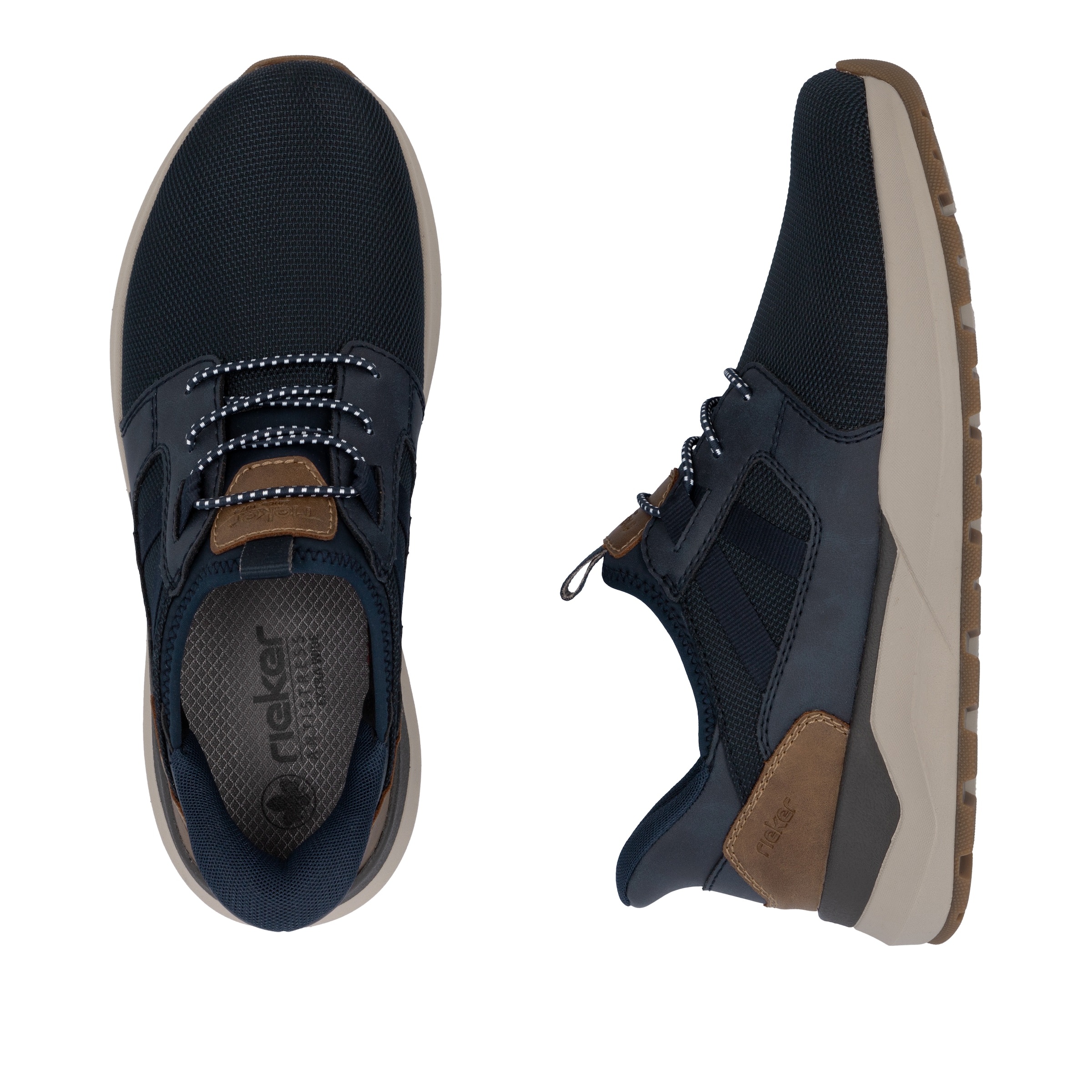 Rieker Slip-On Sneaker »Ready2GO«  Schlupfschuh, Halbschuh, Freizeitsneaker mit Gummizug für guten Sitz