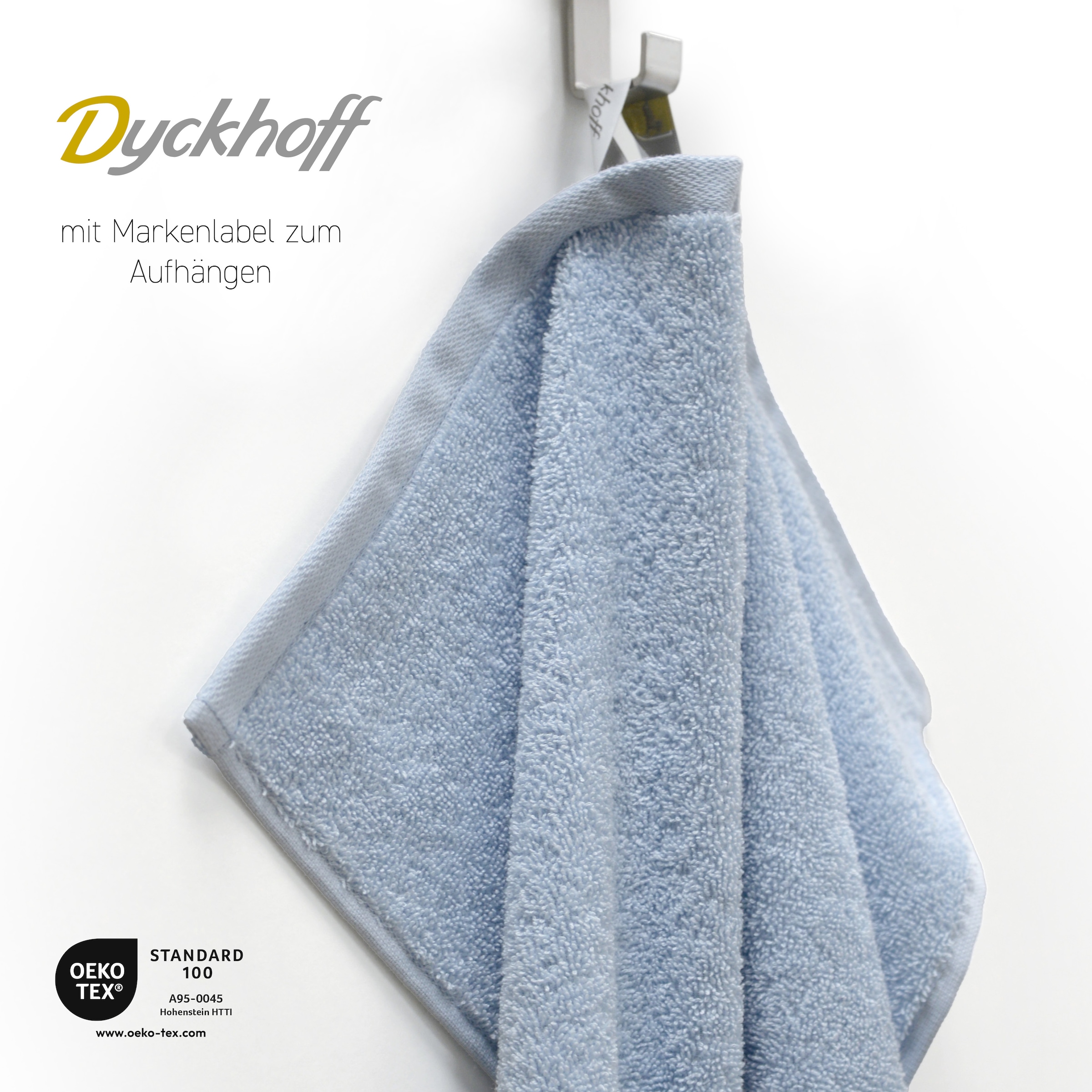 Dyckhoff Handtuch Set »Chenille«, Set, 6 tlg., Frottier, Set beinhaltet: 4x Handtuch (50x100cm) und 2x Duschtuch (70x140cm)