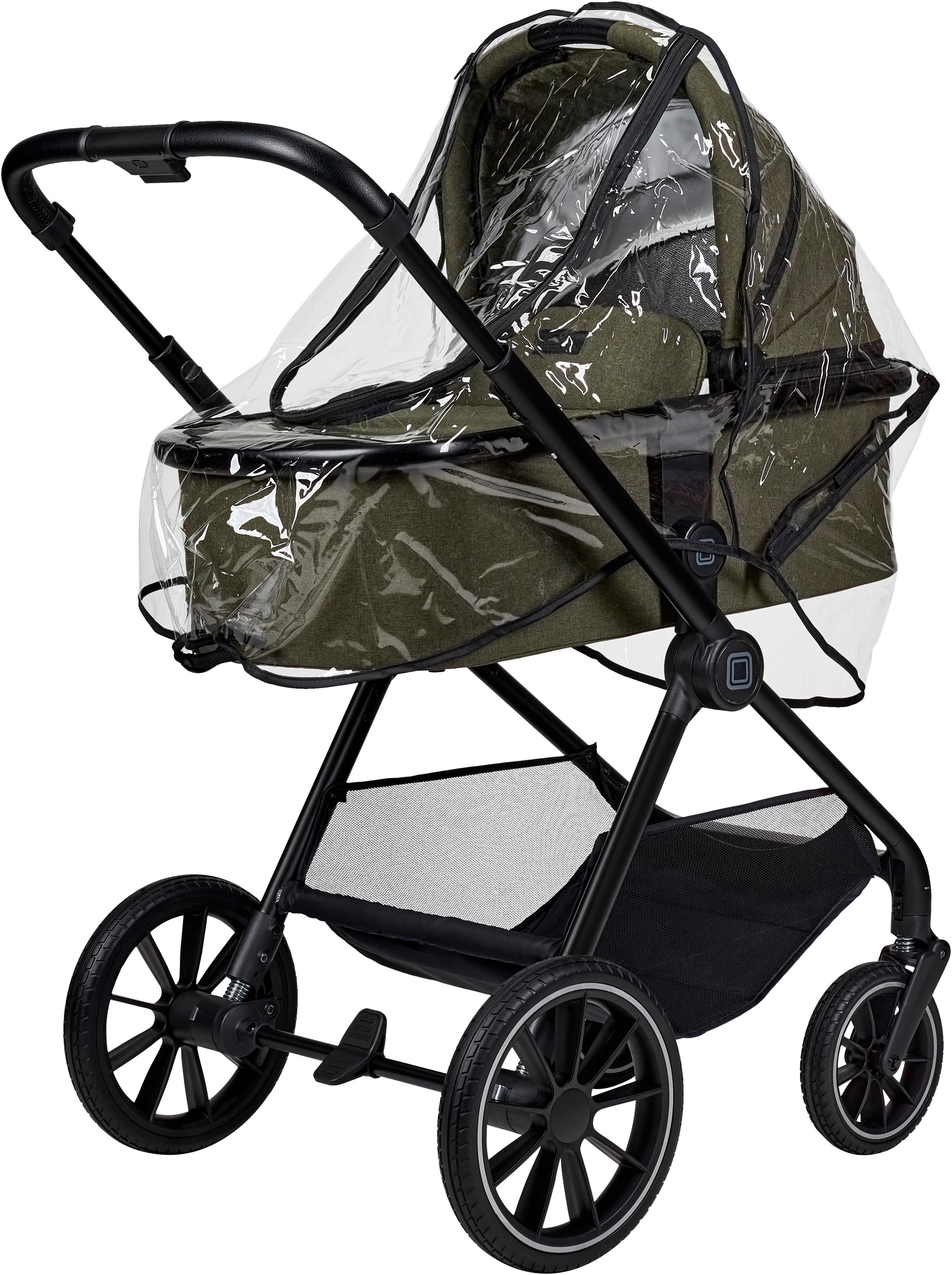 Moon Kombi-Kinderwagen »Clicc«, inkl. Fußsack und Wickeltasche