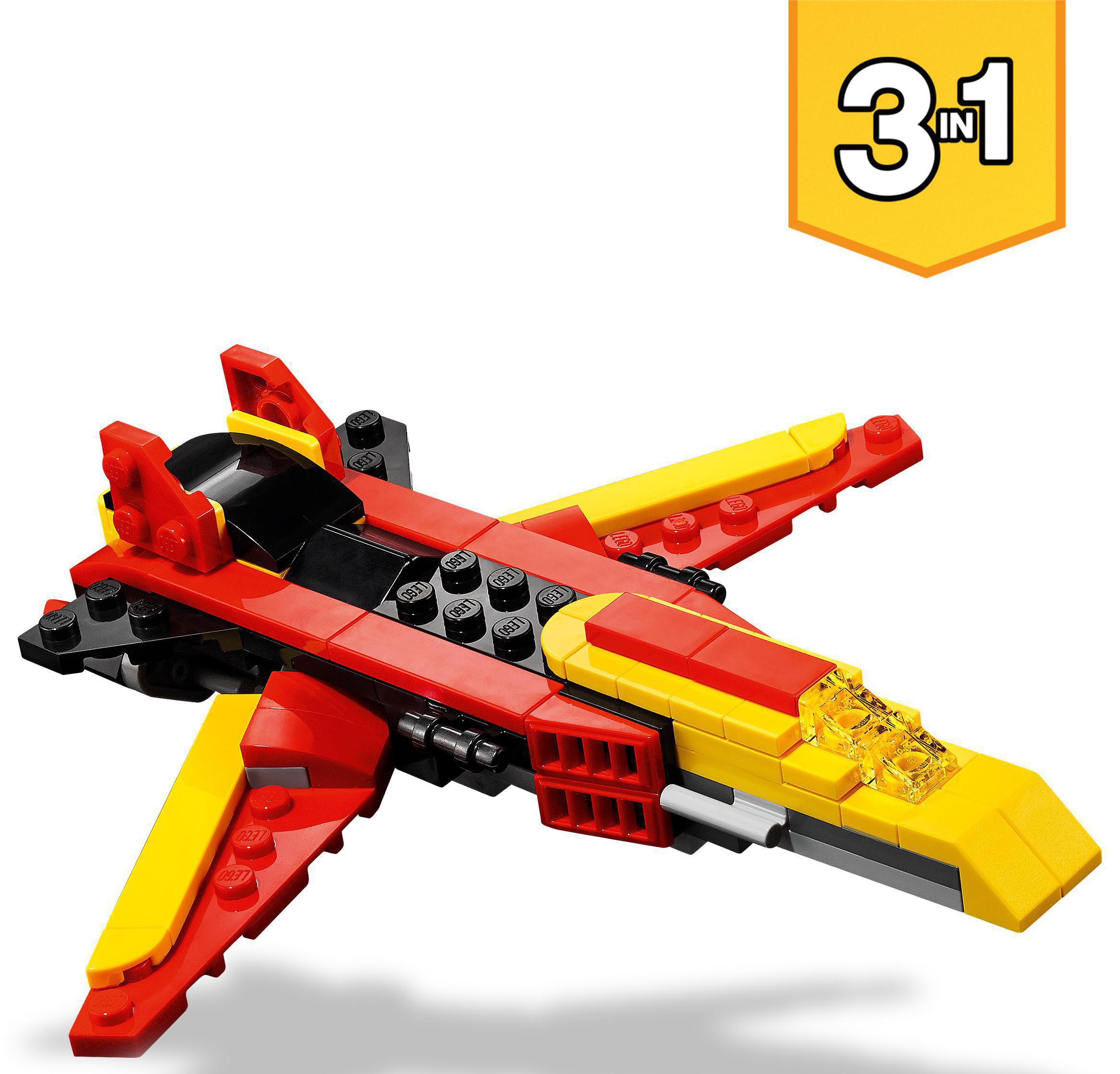 LEGO® Konstruktionsspielsteine »Super-Mech (31124), LEGO® Creator 3in1«,  (159 St.), Made in Europe bei