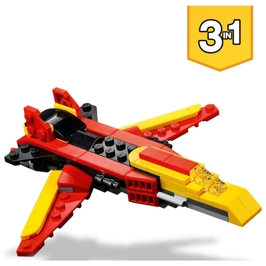 LEGO® Konstruktionsspielsteine »Super-Mech (31124), LEGO® Creator 3in1«, (159 St.)