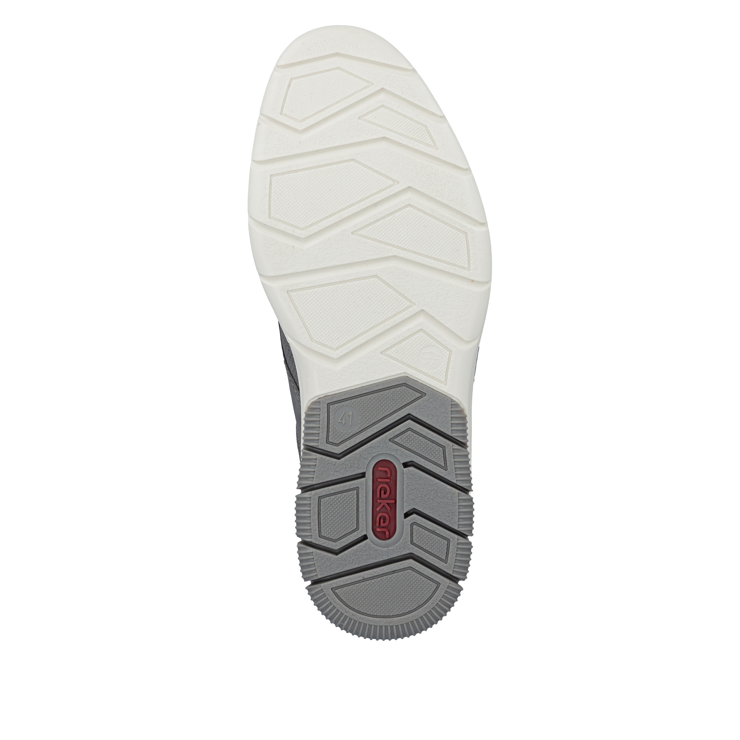 Rieker Slip-On Sneaker  Schlupfschuh, Halbschuh, Freizeitschuh mit Prägung