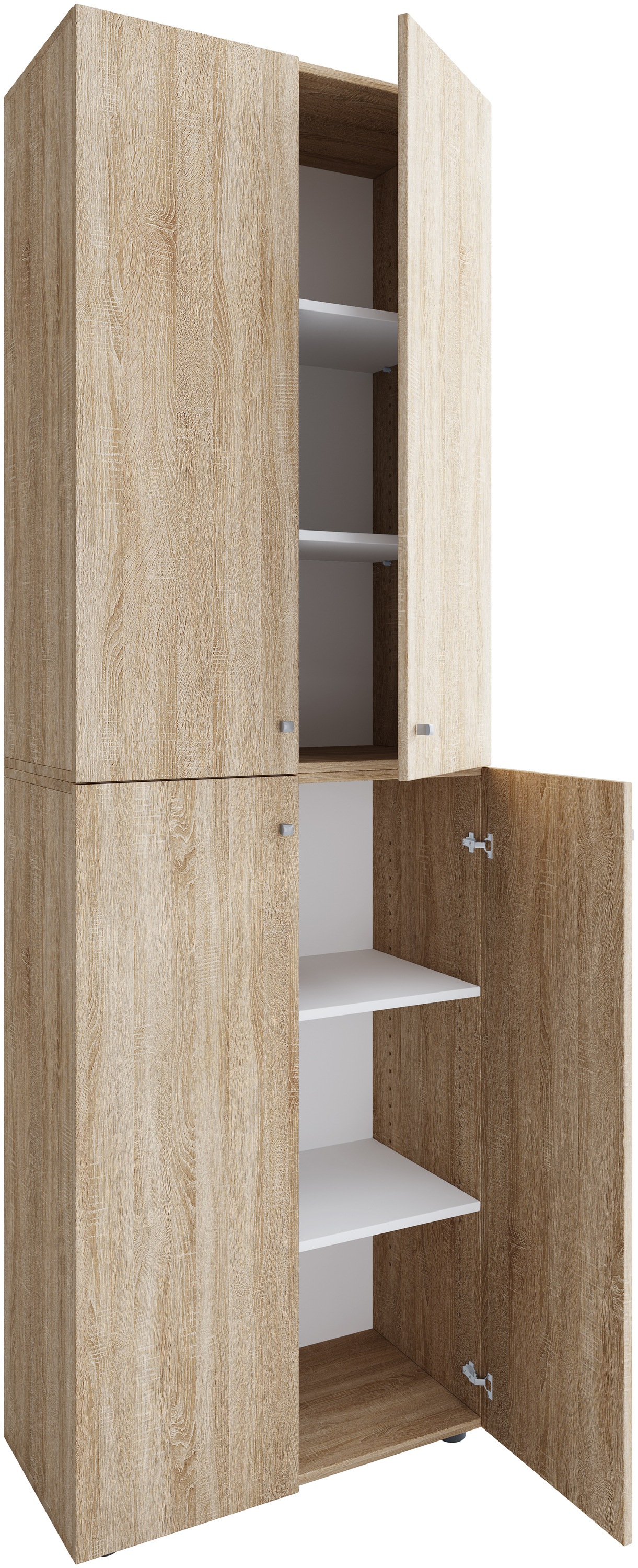VCM Schuhschrank »VCM XL Holz Großer Schuhschrank Schuhregal Groß Stiefel Dielenmöbel Lona 6 Fächer Drehtüren«, (1 St.)
