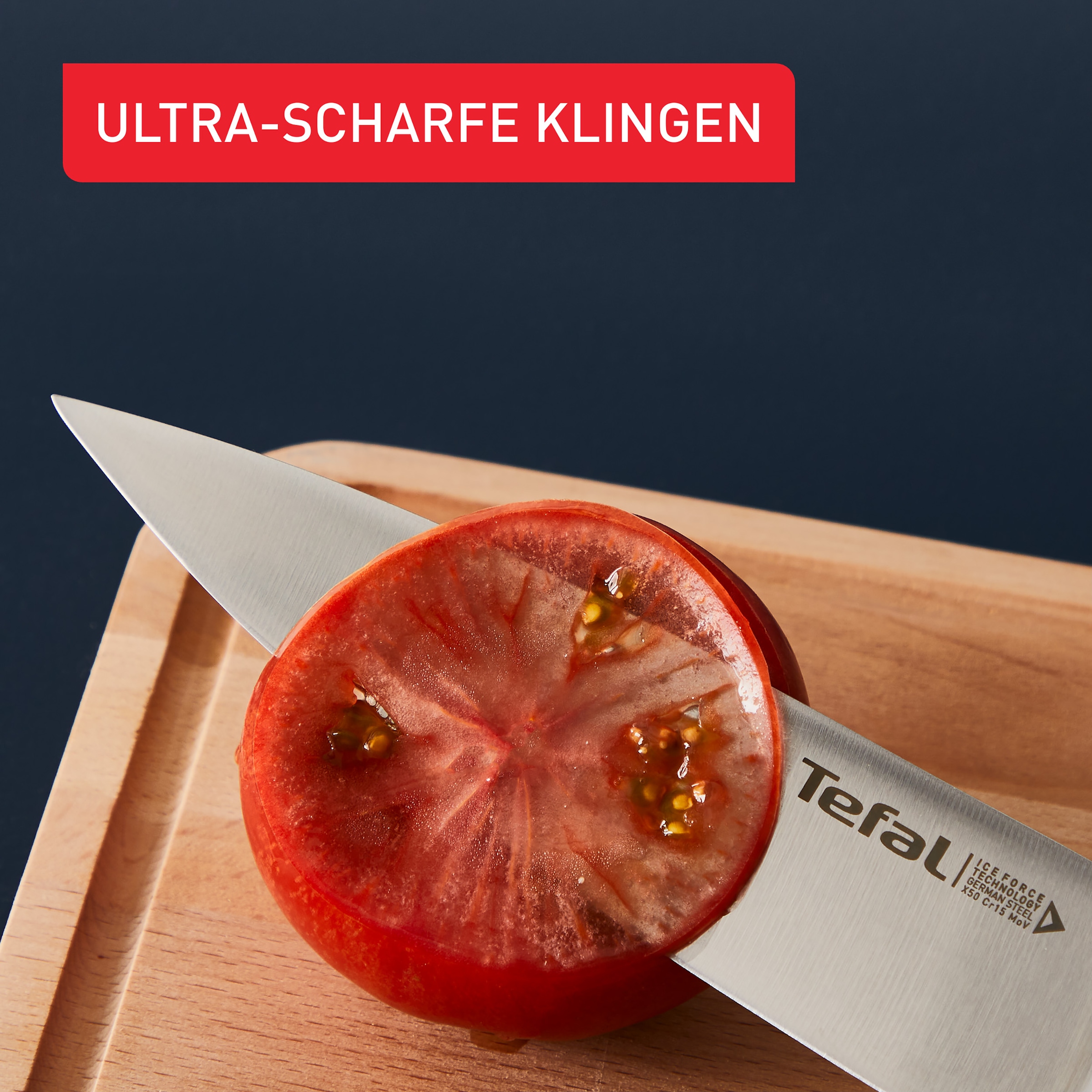 Tefal Haushaltsschere »Ice Force« Eishärtungstechnologie, abnehmbare Klingen aus deutschem Edelstahl