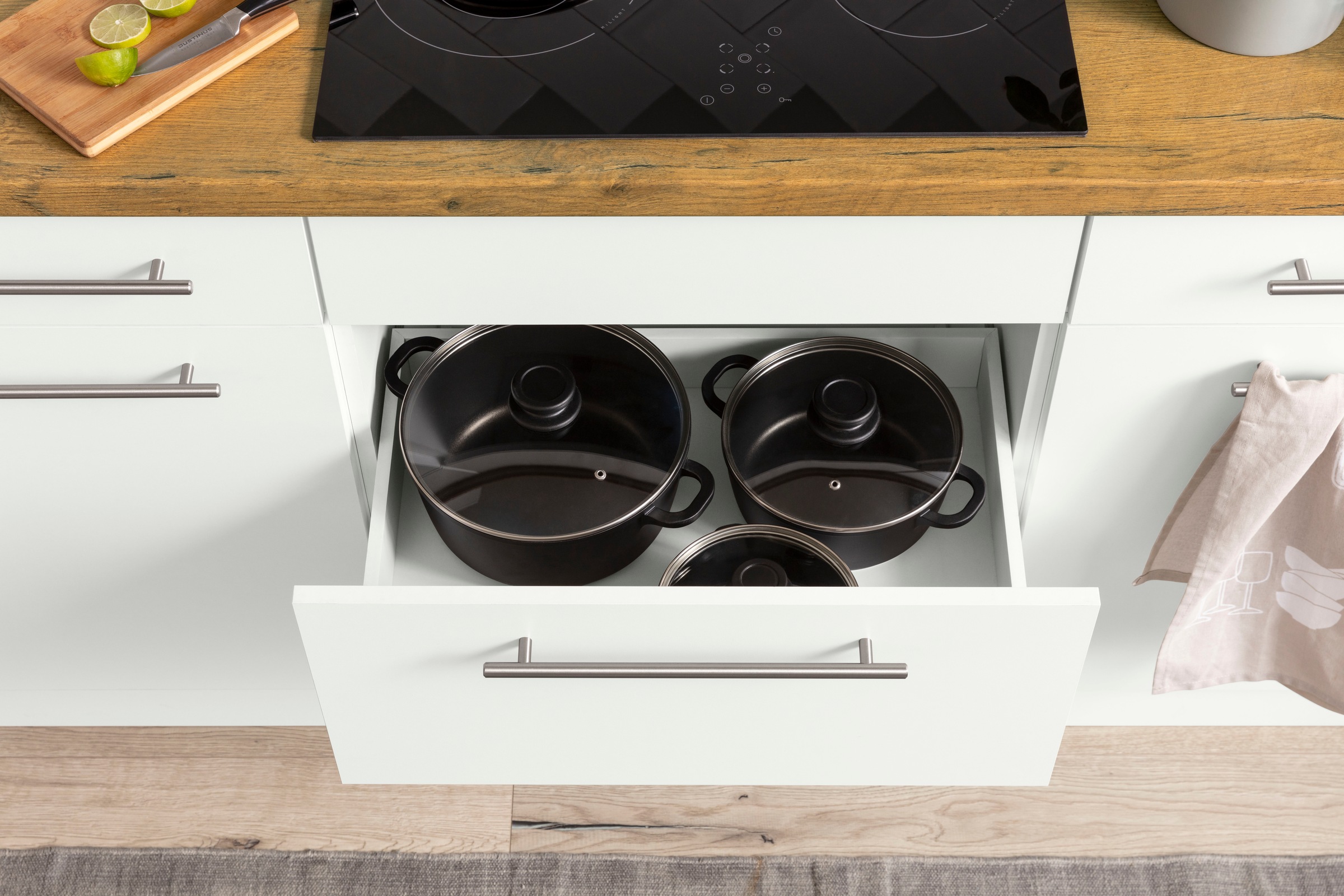 wiho Küchen Küchenzeile »Unna« ohne E-Geräte, Breite 280 cm