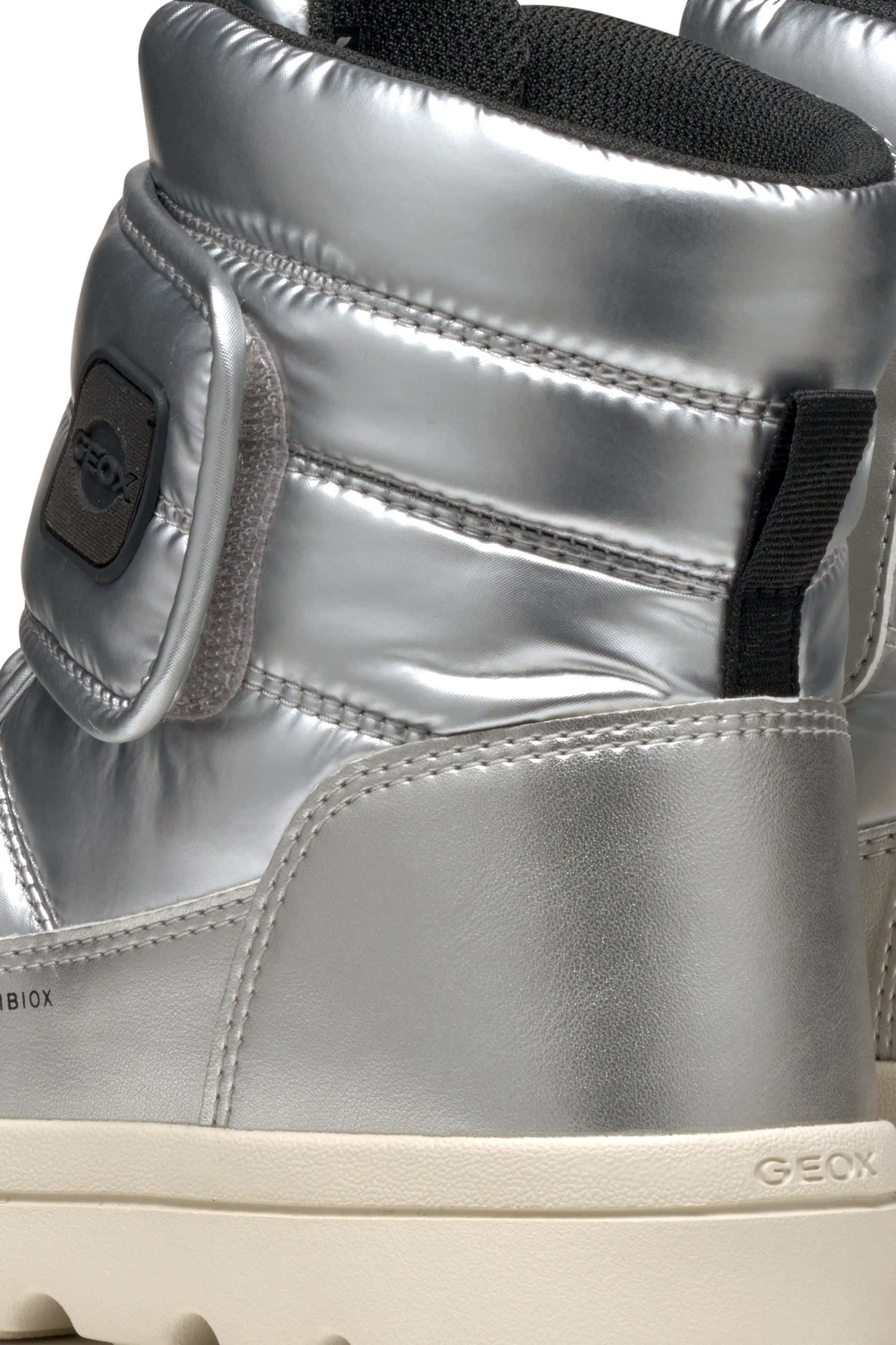 Geox Winterboots »J WILLABOOM GIRL B A«, Klettstiefel, Babystiefel Snowboots mit Plateausohle