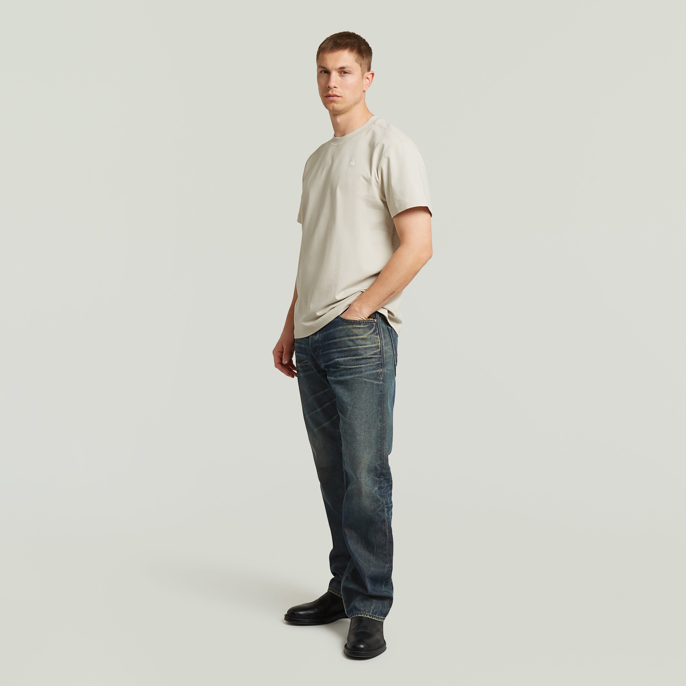 G-STAR T-Shirt »Unit r t ss« mit Rundhals, Baumwolle