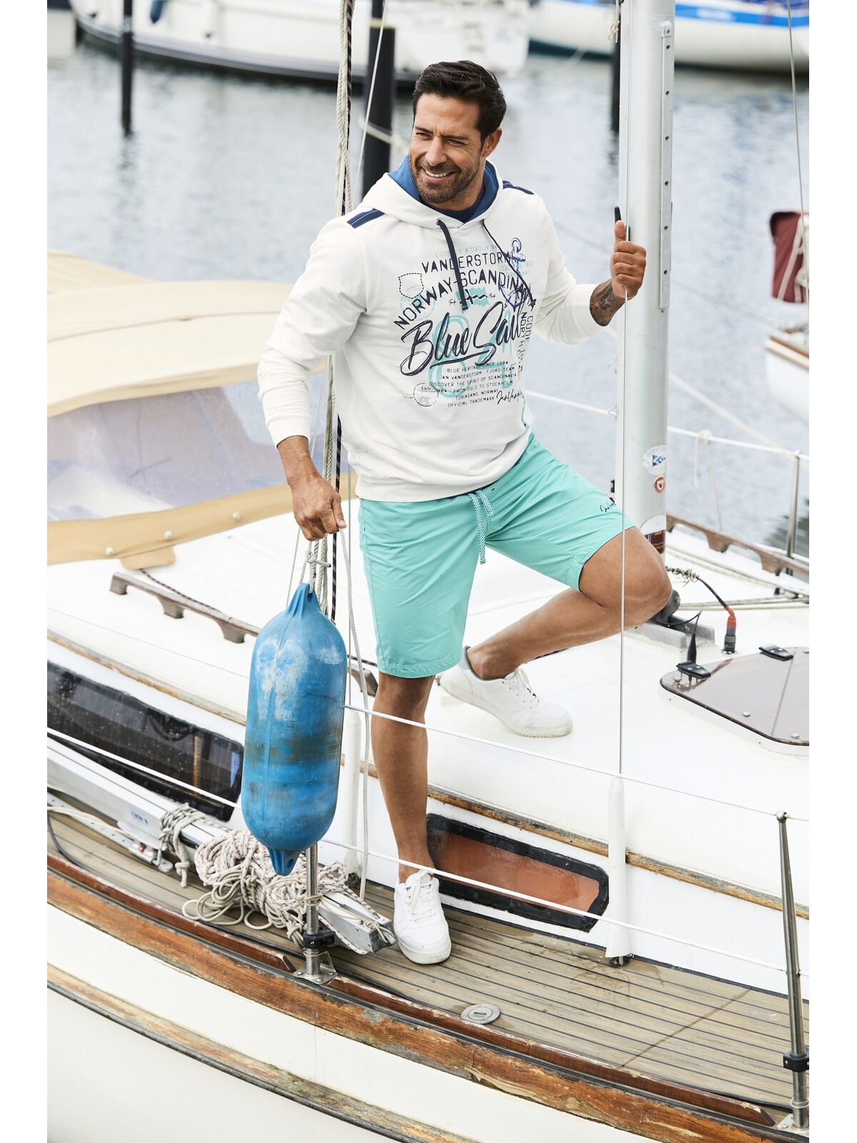 Jan Vanderstorm Sweatshirt »Sweatshirt PERKAN«, (1 tlg.)