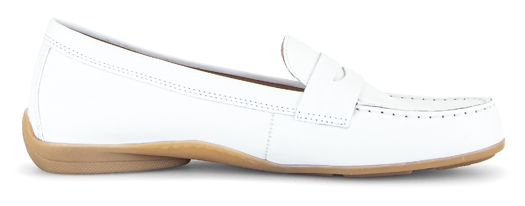 Gabor Mokassin, Halbschuh, Businessschuh, Schlupfeschuh mit Zierriegel