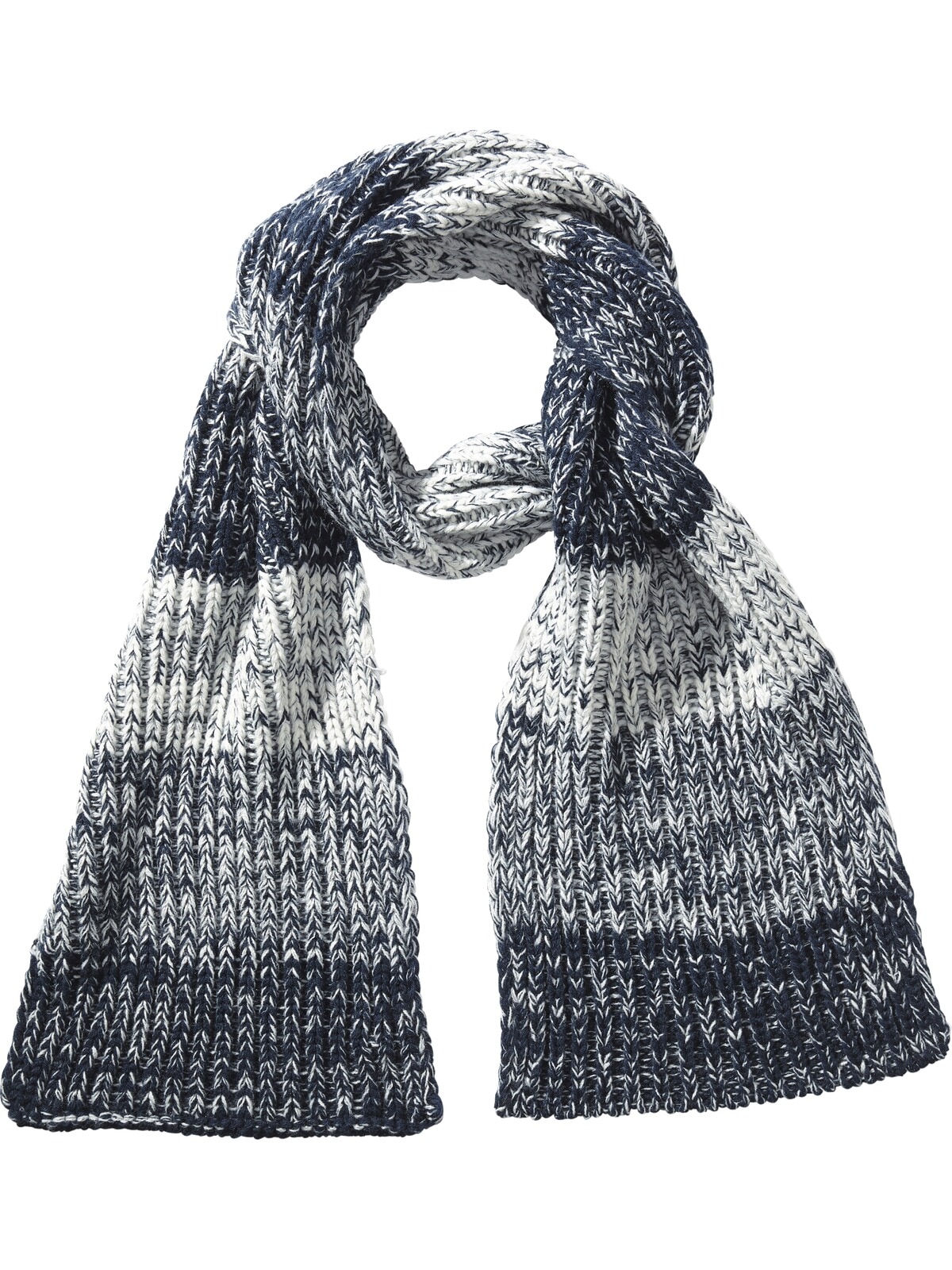 Babista, Herren, Strickschal »Schal ENROSSI« 1 Stk., blau melange, blau melange, Schal ENROSSI mit langlebigen Farben