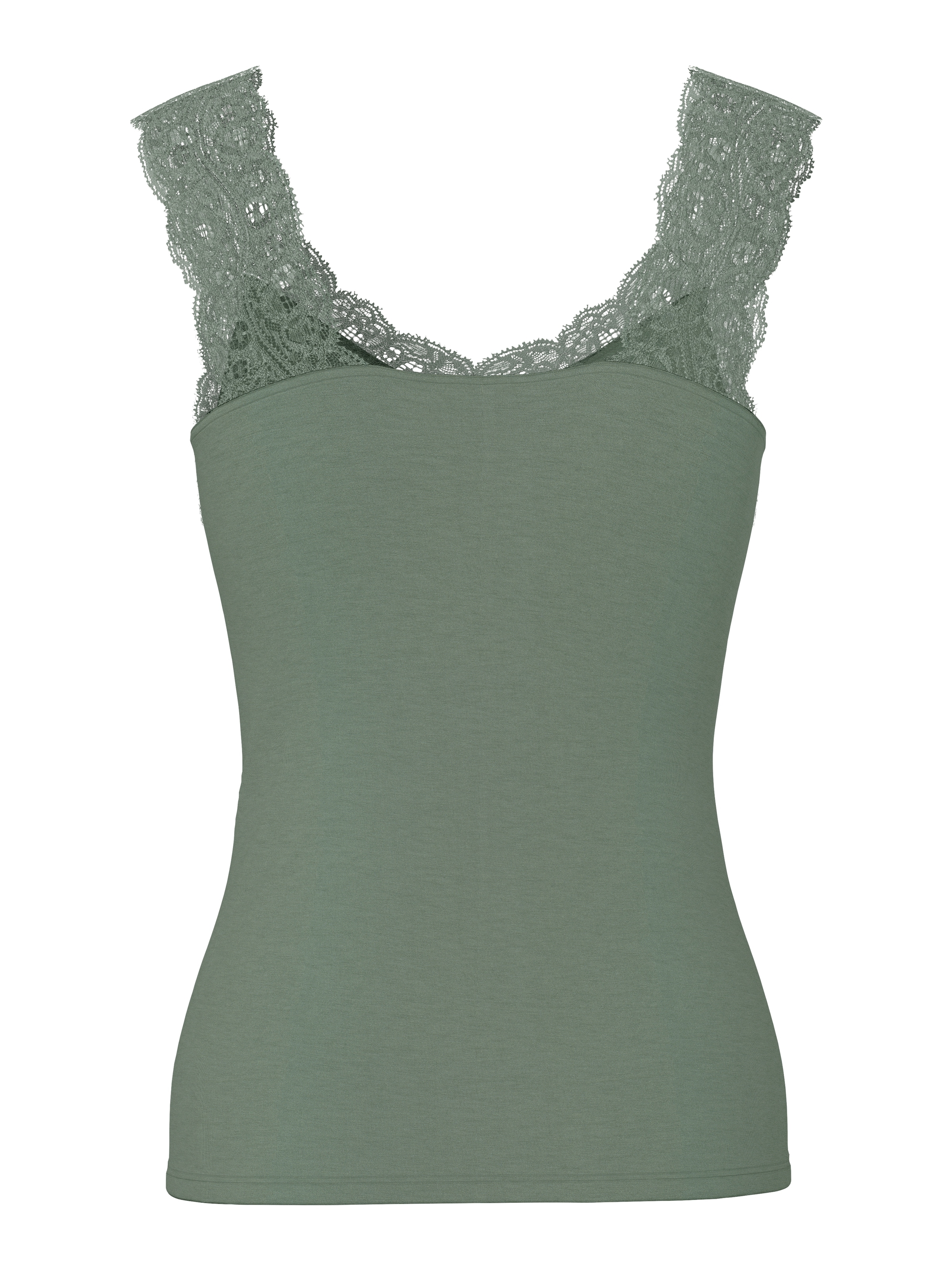 pieces Spitzentop »PCBARBERA« Viskosemischung