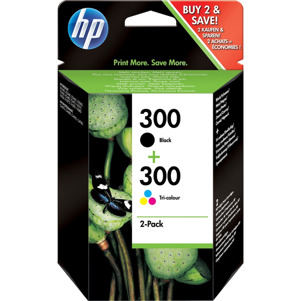HP Tintenpatrone »300«, (Spar-Set)