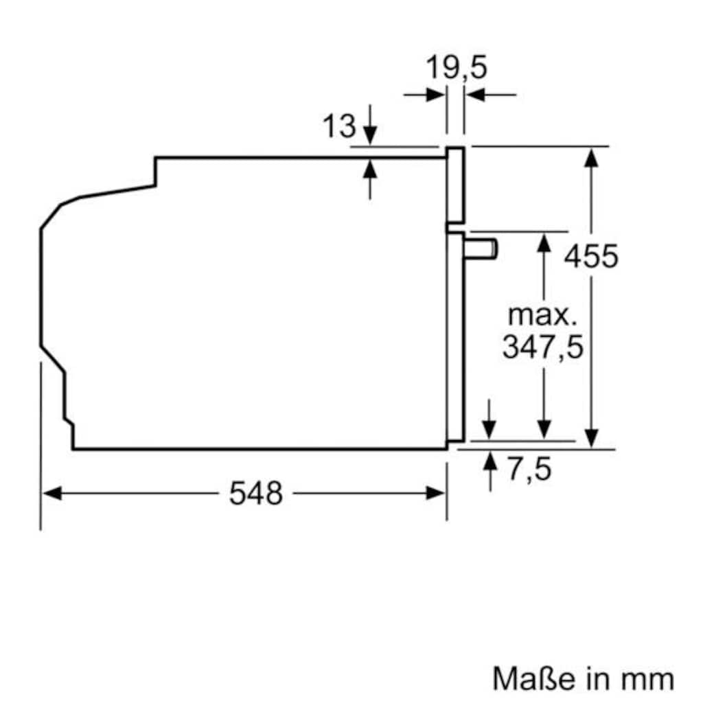 SIEMENS Backofen mit Mikrowelle »CM678G41«, CM678G41