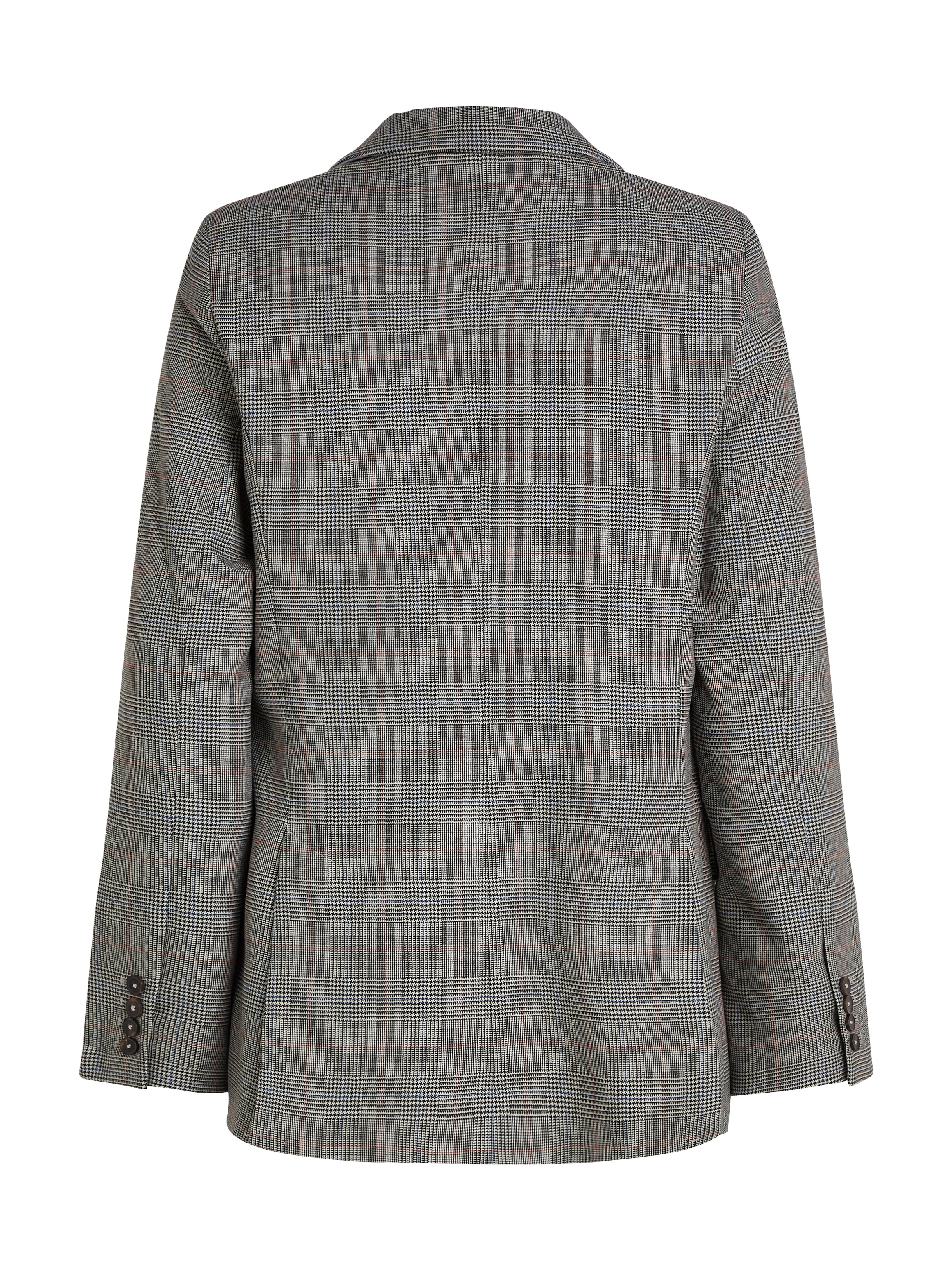 Tommy Hilfiger Kurzblazer »POW CHECK REGULAR BLAZER«, (Global Serie TH WOMEN), im Karodessin
